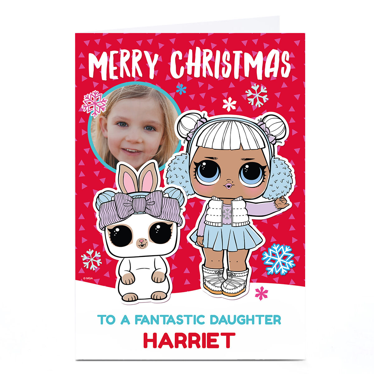 Lol doll shop christmas cards