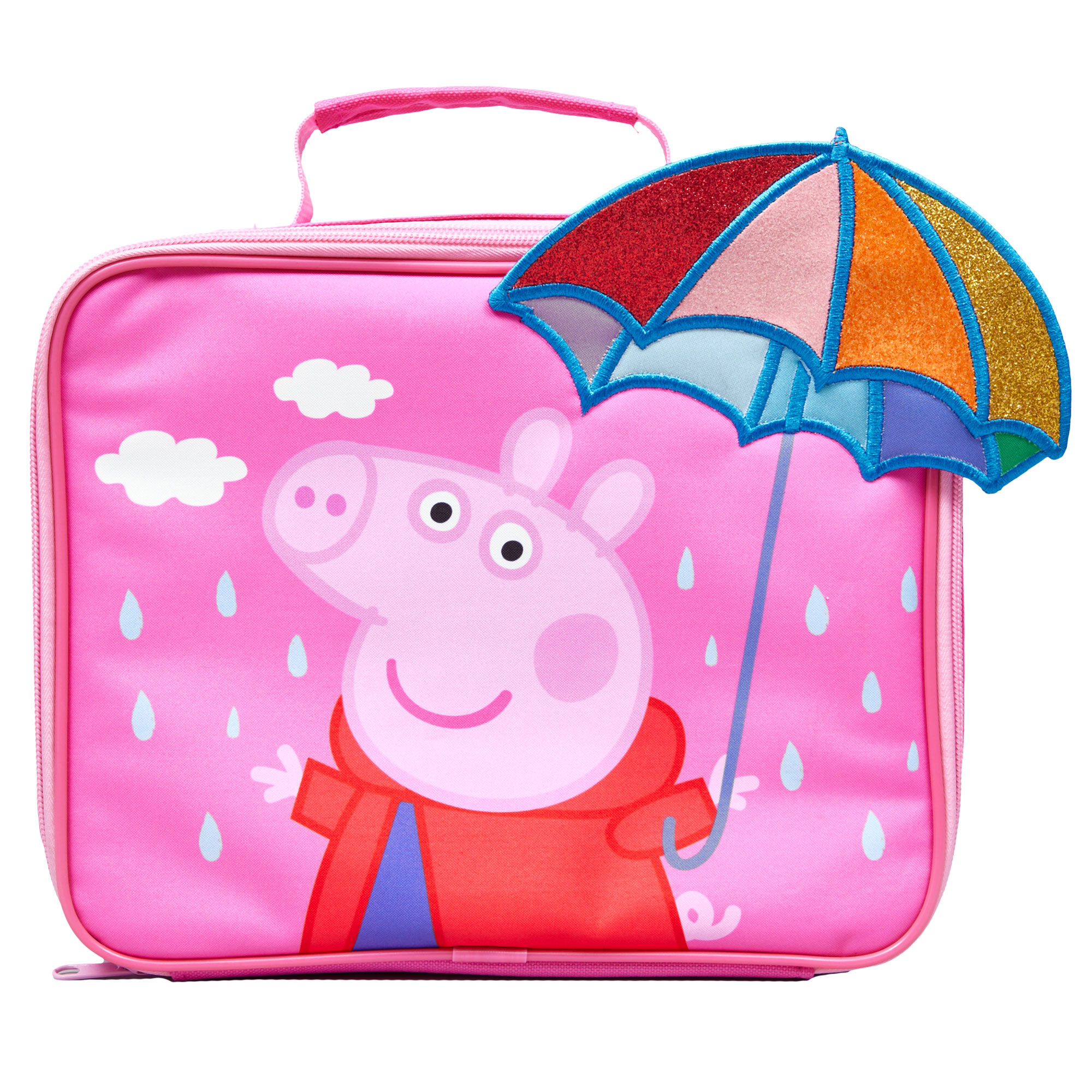 Buy Peppa Pig Glitter Umbrella Lunch Bag for GBP 8.99 Card Factory UK