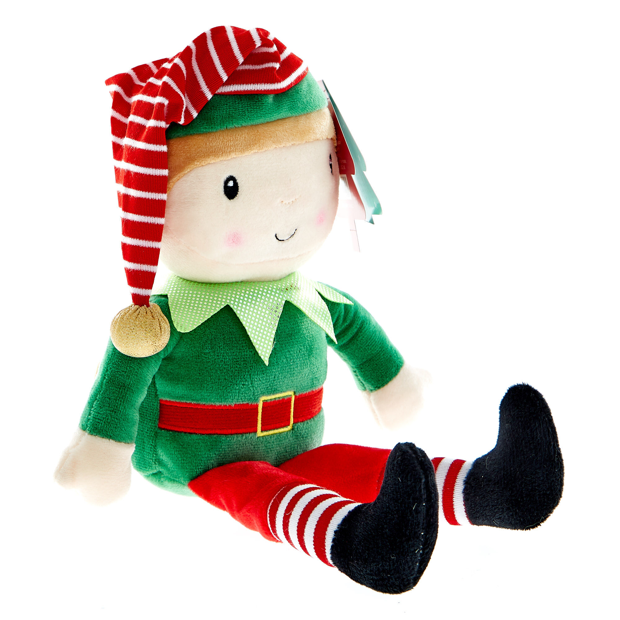 Buy Elf Boy Christmas Soft Toy for GBP 1.99 Card Factory UK