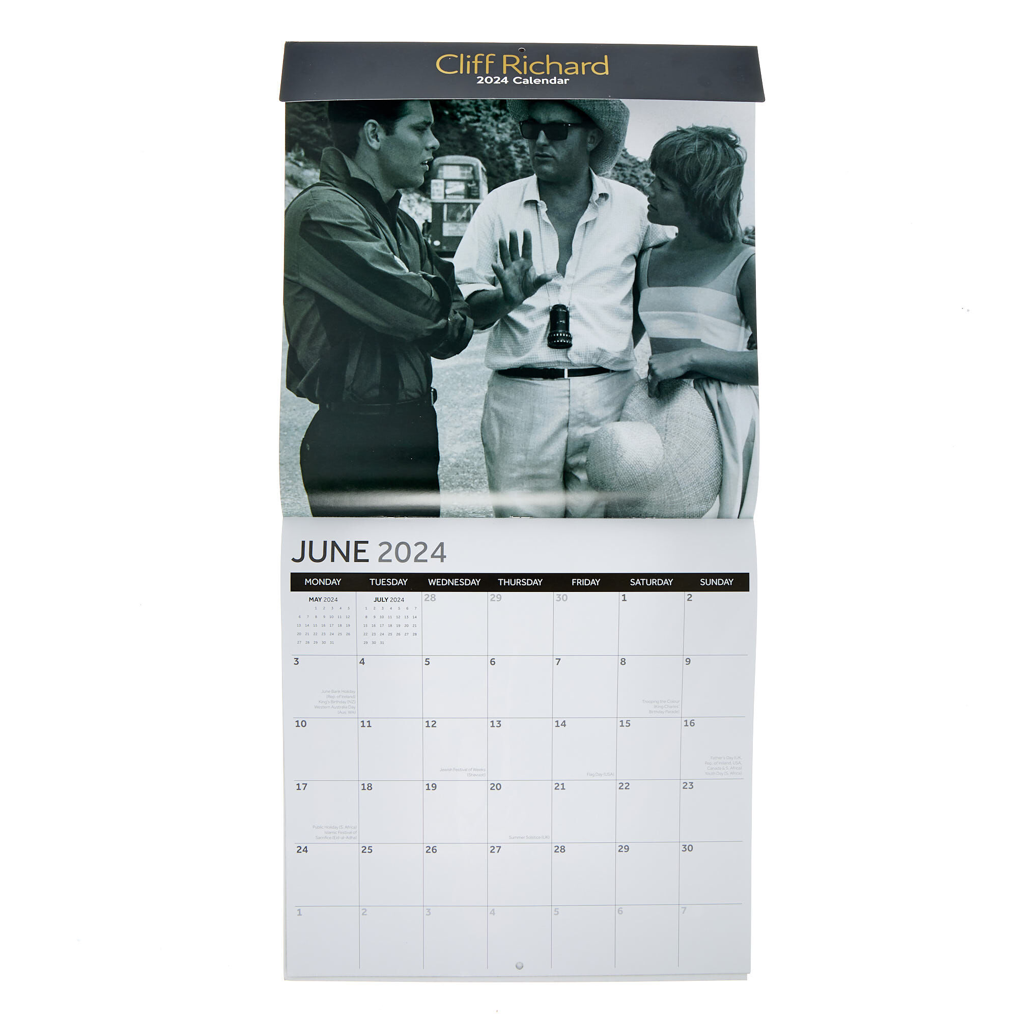 Buy Cliff Richard 2024 Square Calendar For GBP 3 99 Card Factory UK   Other 75455 2 