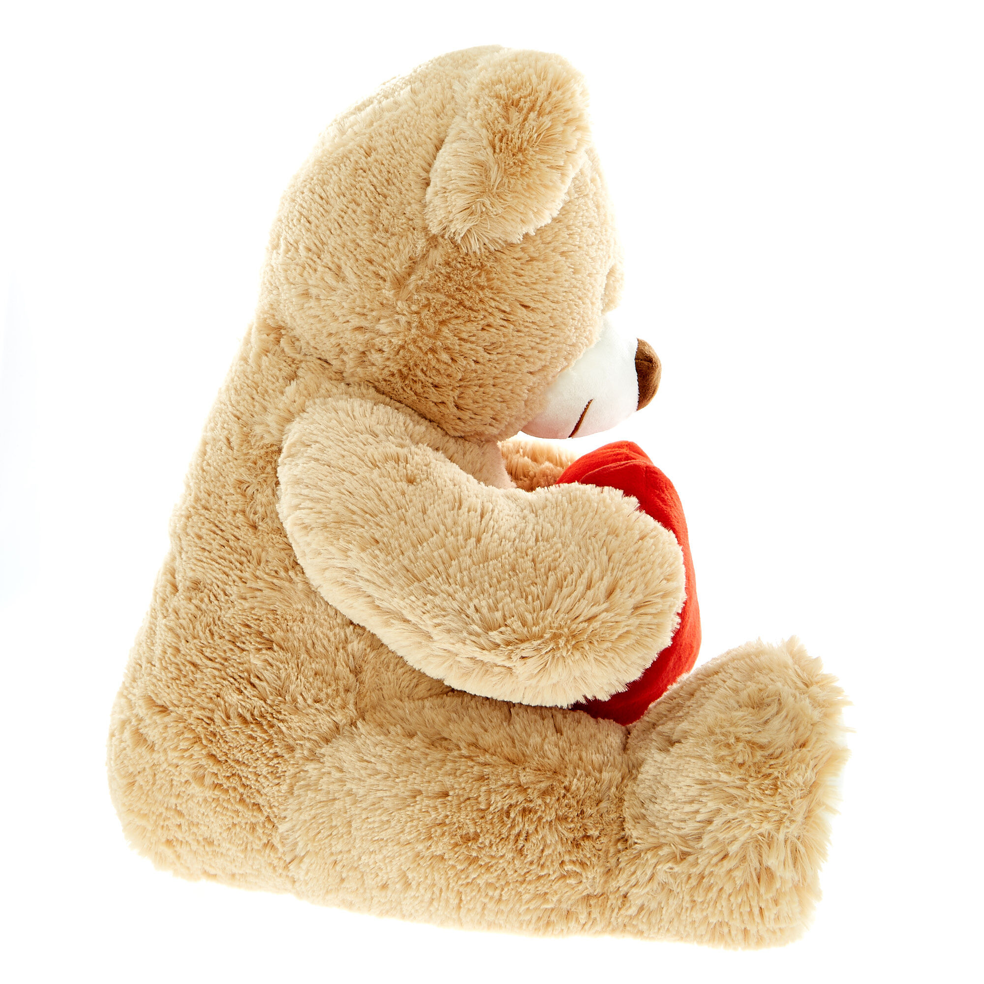 Buy Large Brown Bear Soft Toy With Heart for GBP 9.99 | Card