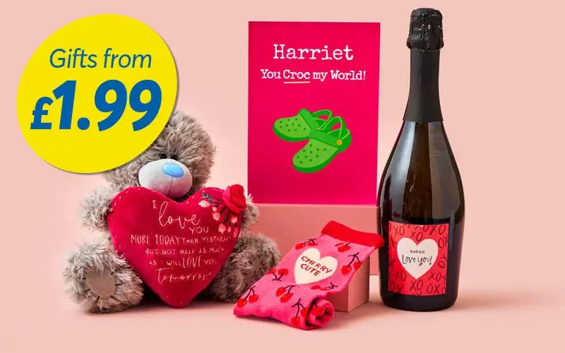 Valentines cards & gifts for her