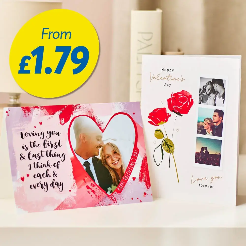 Valentines photo cards