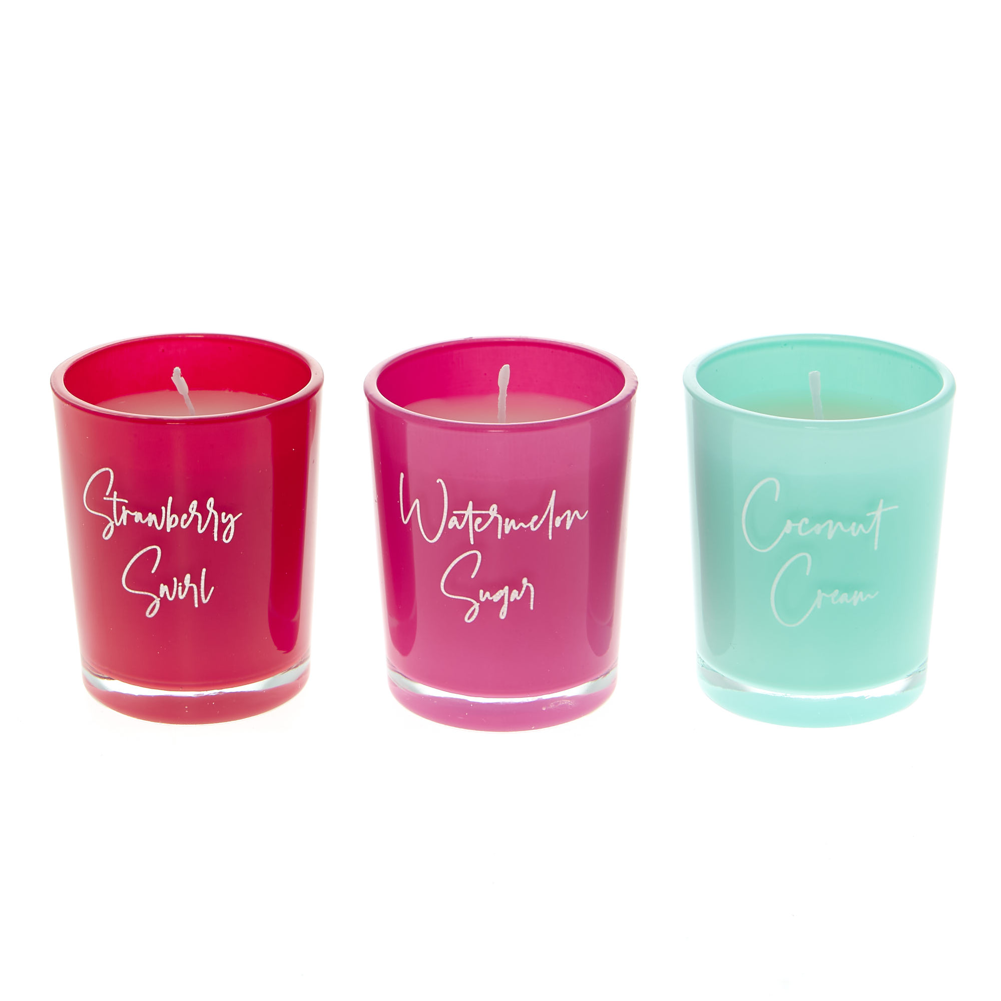 Buy Summer Fruits Candles - Set of 3 for GBP 3.99 | Card Factory UK