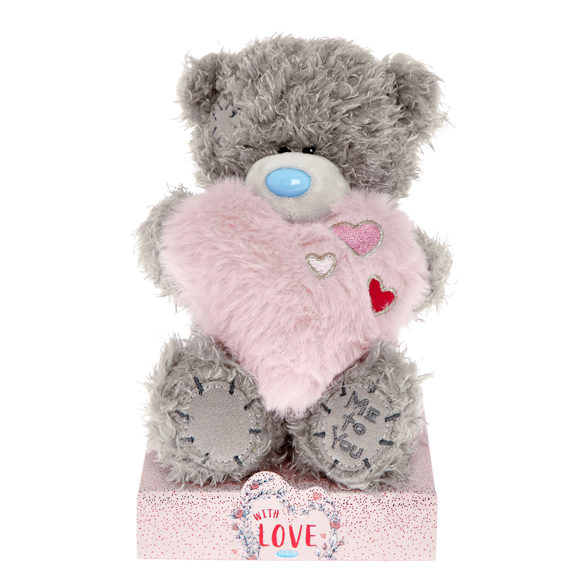 Me To You Tatty Teddy Pink Heart Plush Bear