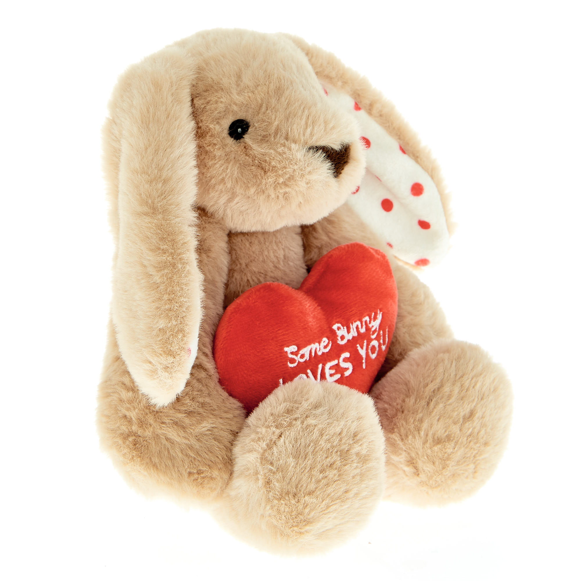 Small Bunny With Heart Soft Toy