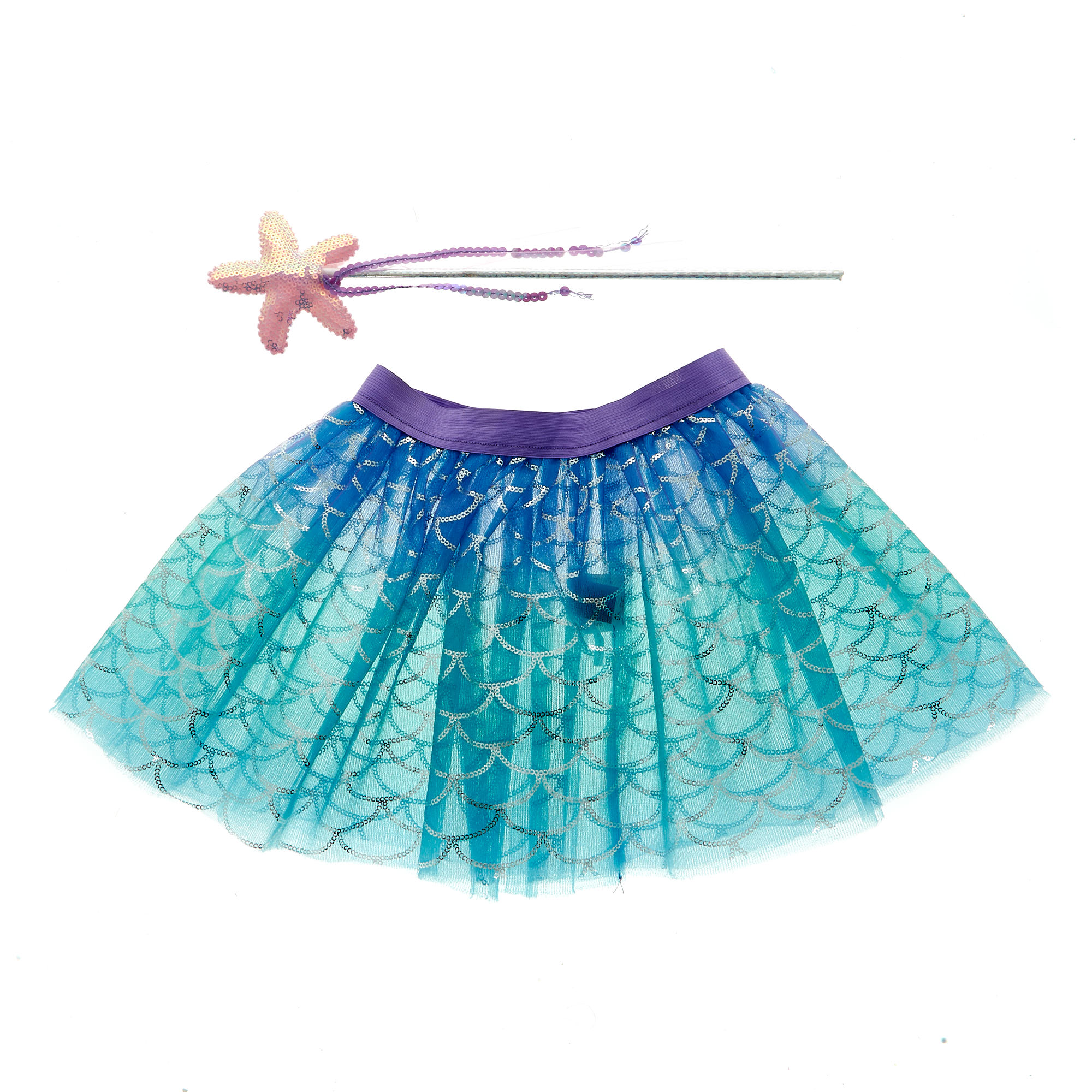 Buy Mermaid Skirt & Wand for GBP 3.99 | Card Factory UK