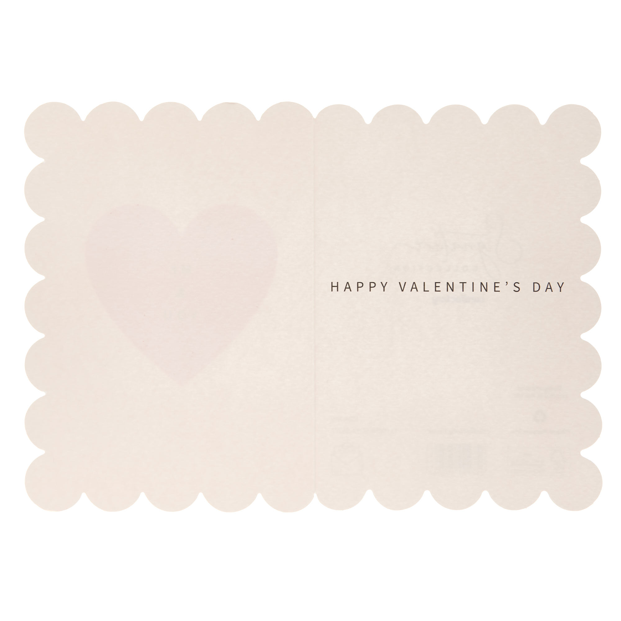 Buy Scalloped Red Heart Me & You Valentine's Day Card for GBP 1.49 ...