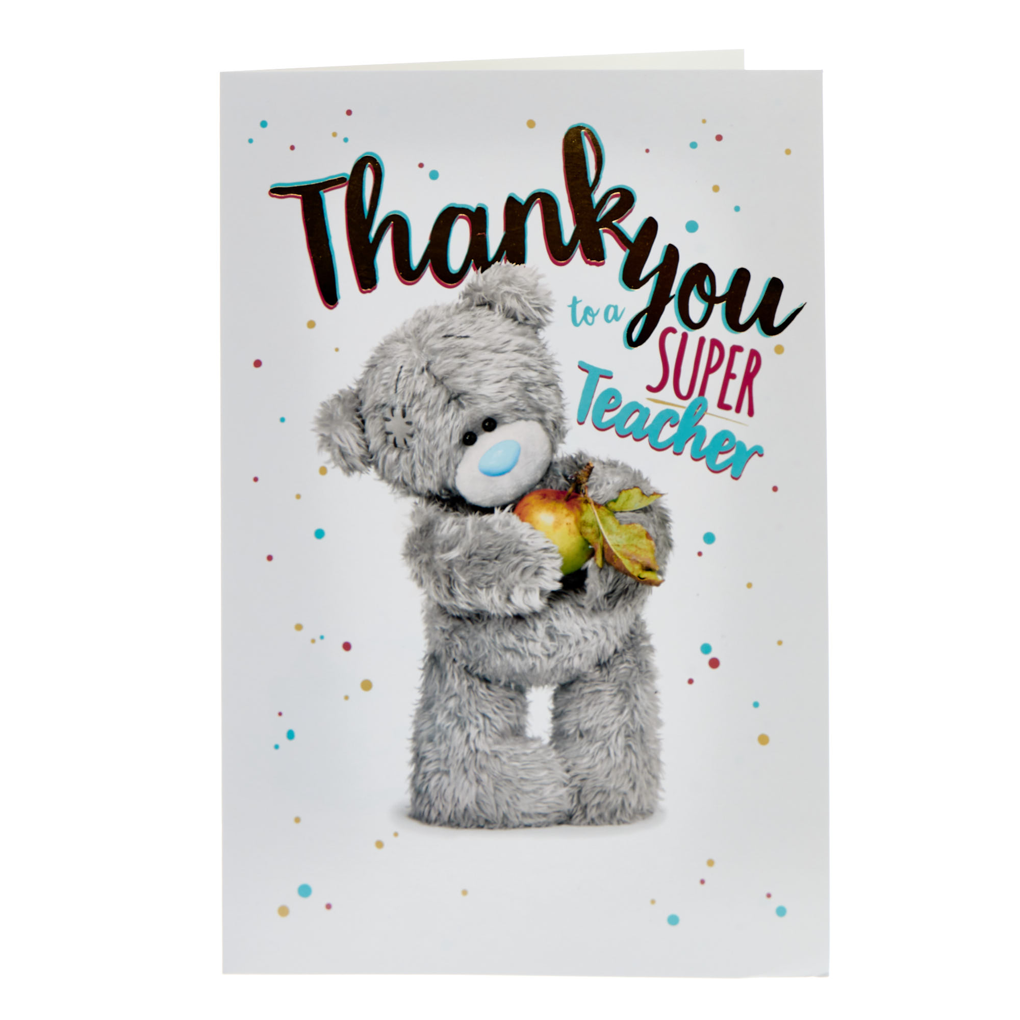 Me To You Tatty Teddy Thank You Teacher Card