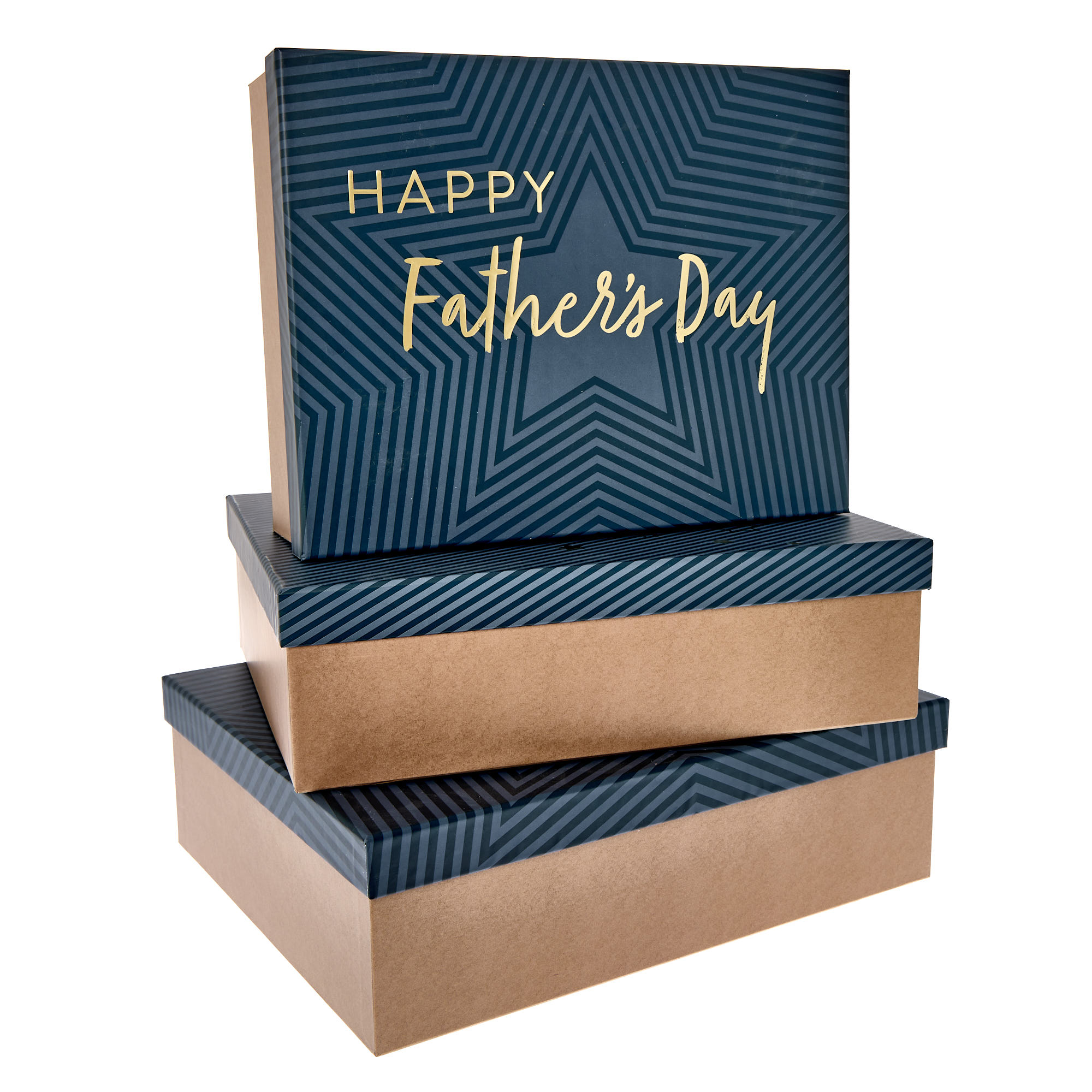 Buy Happy Father's Day Gift Boxes - Set of 3 for GBP 11.67 | Card ...