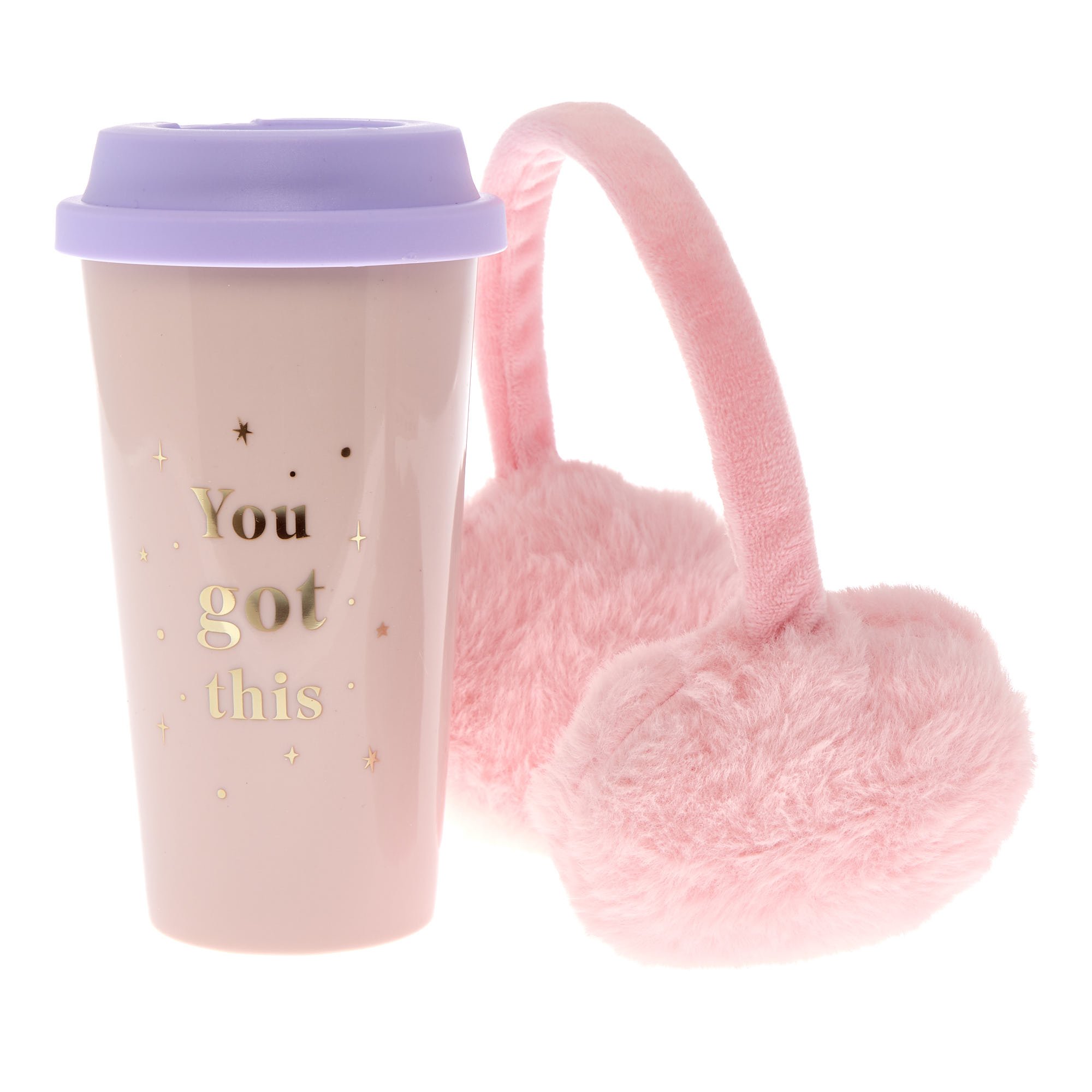 You Got This Travel Mug & Earmuffs Set