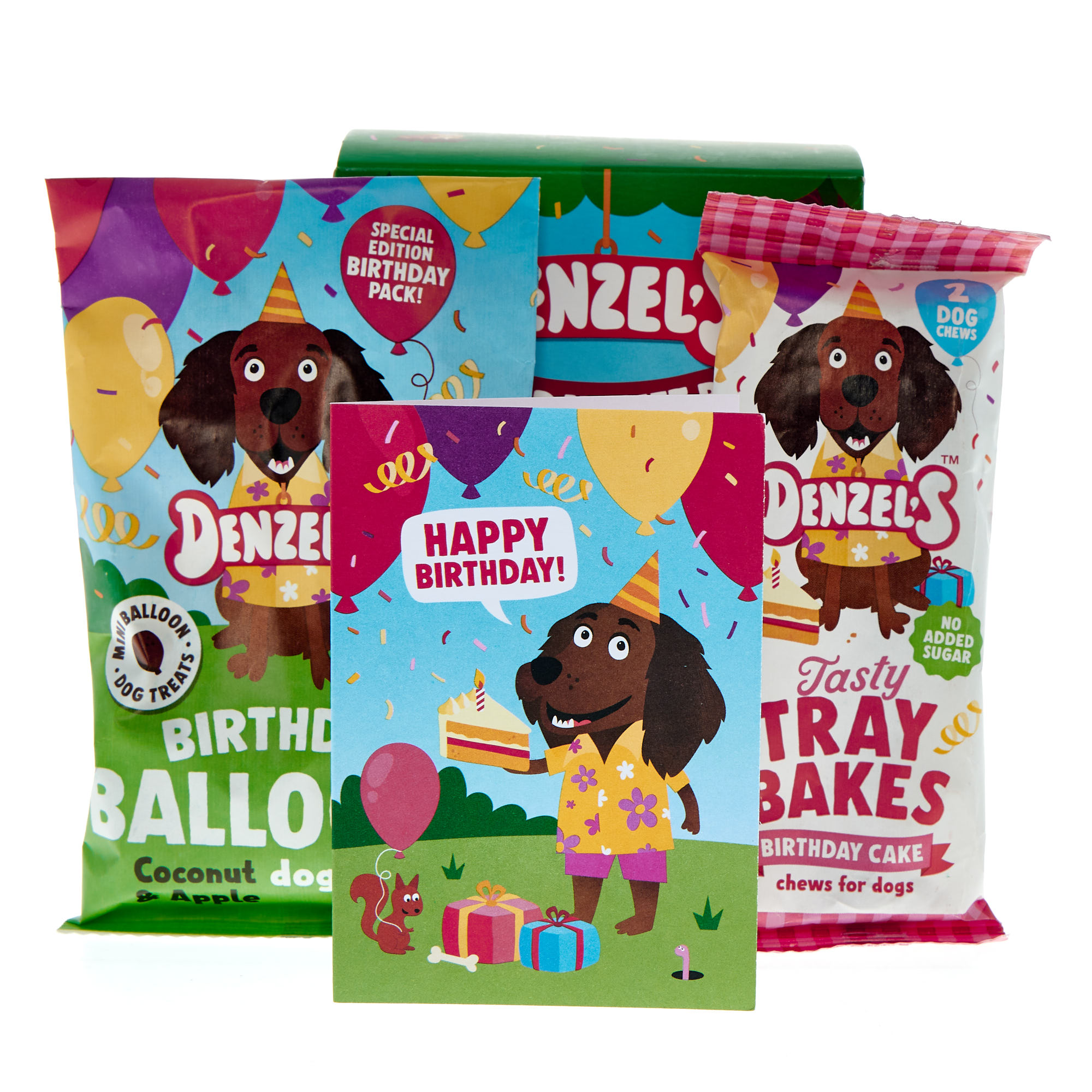 Denzel's Dog Treat Birthday Box