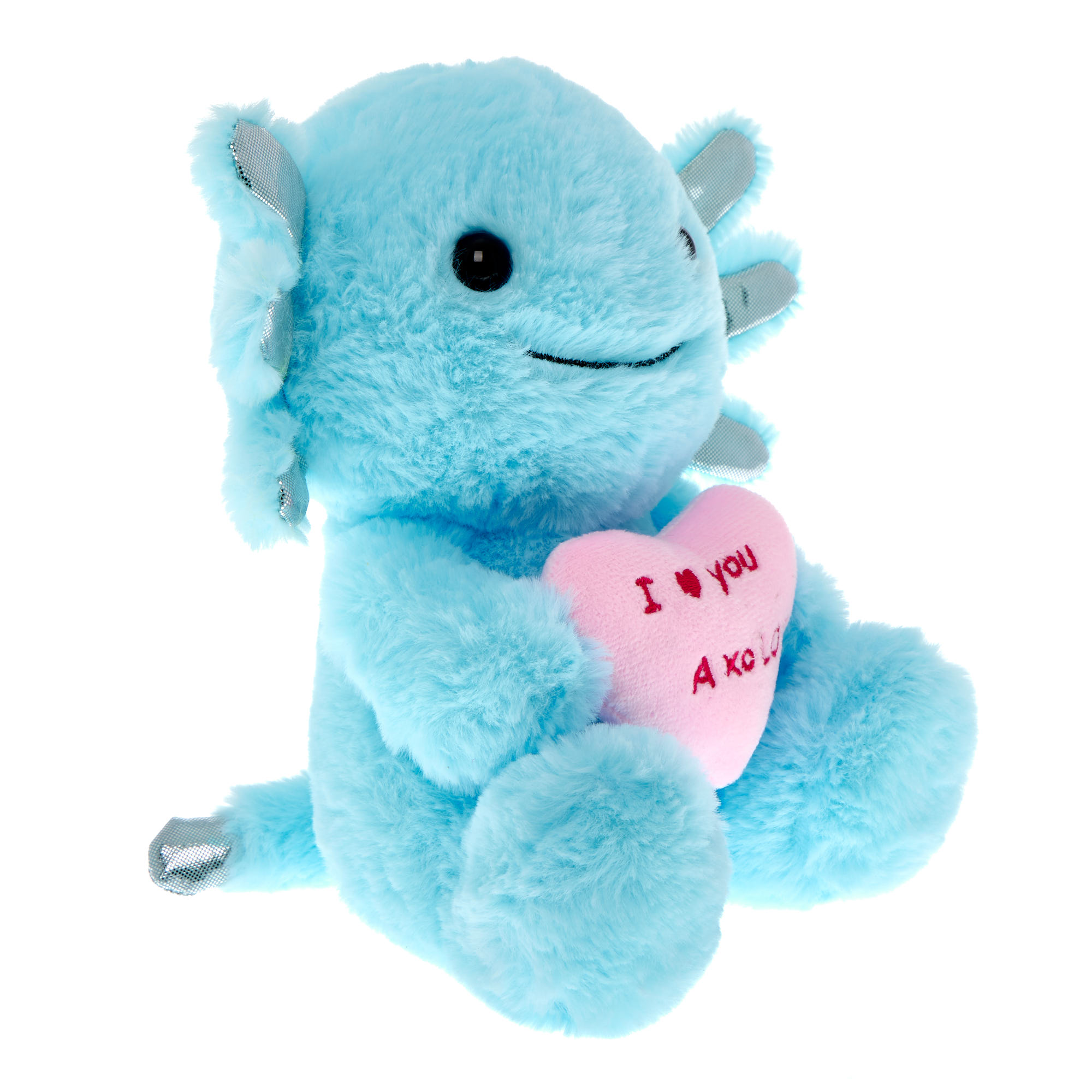 Small Love You Axolotl Soft Toy