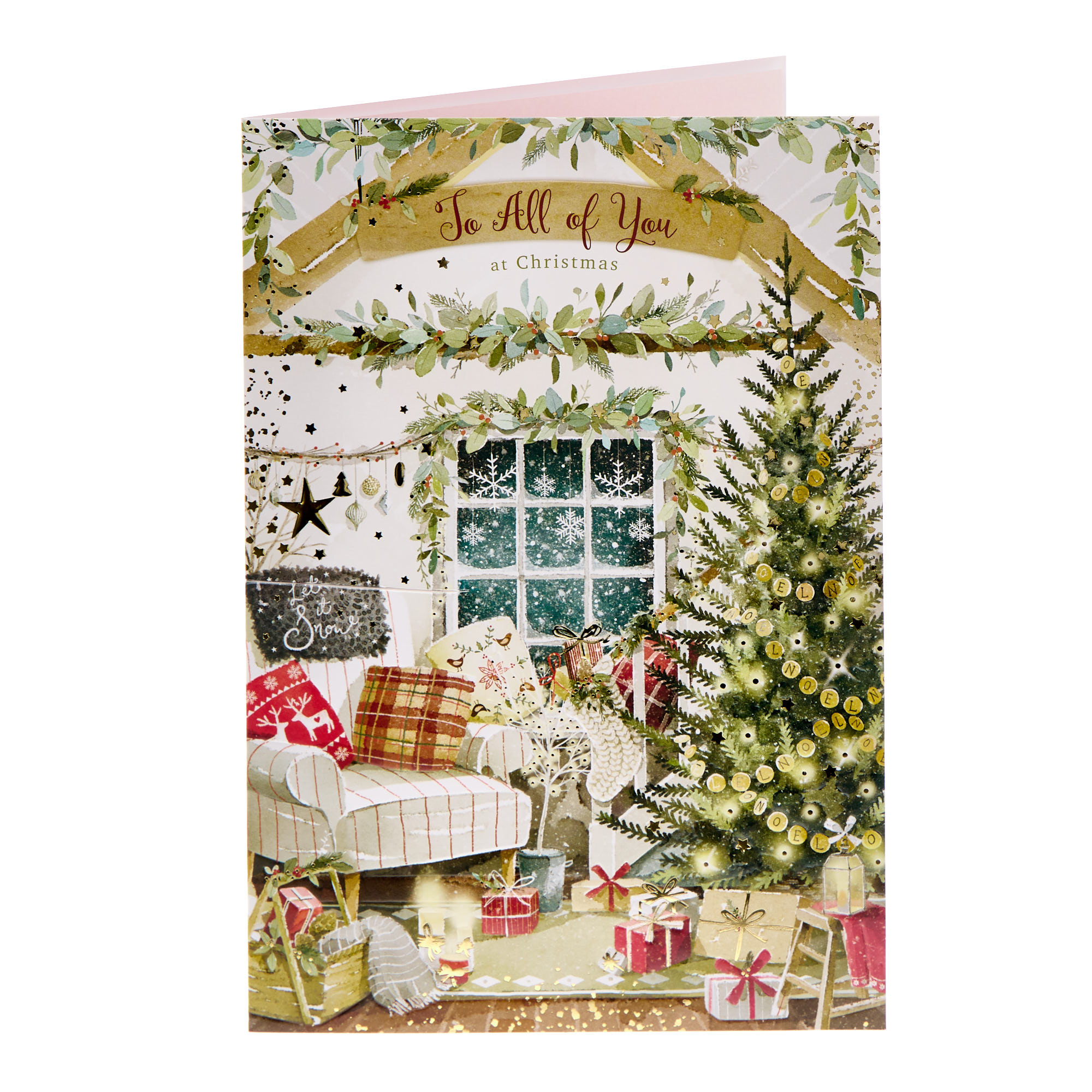 To All Of You Cosy Festive Home Christmas Card