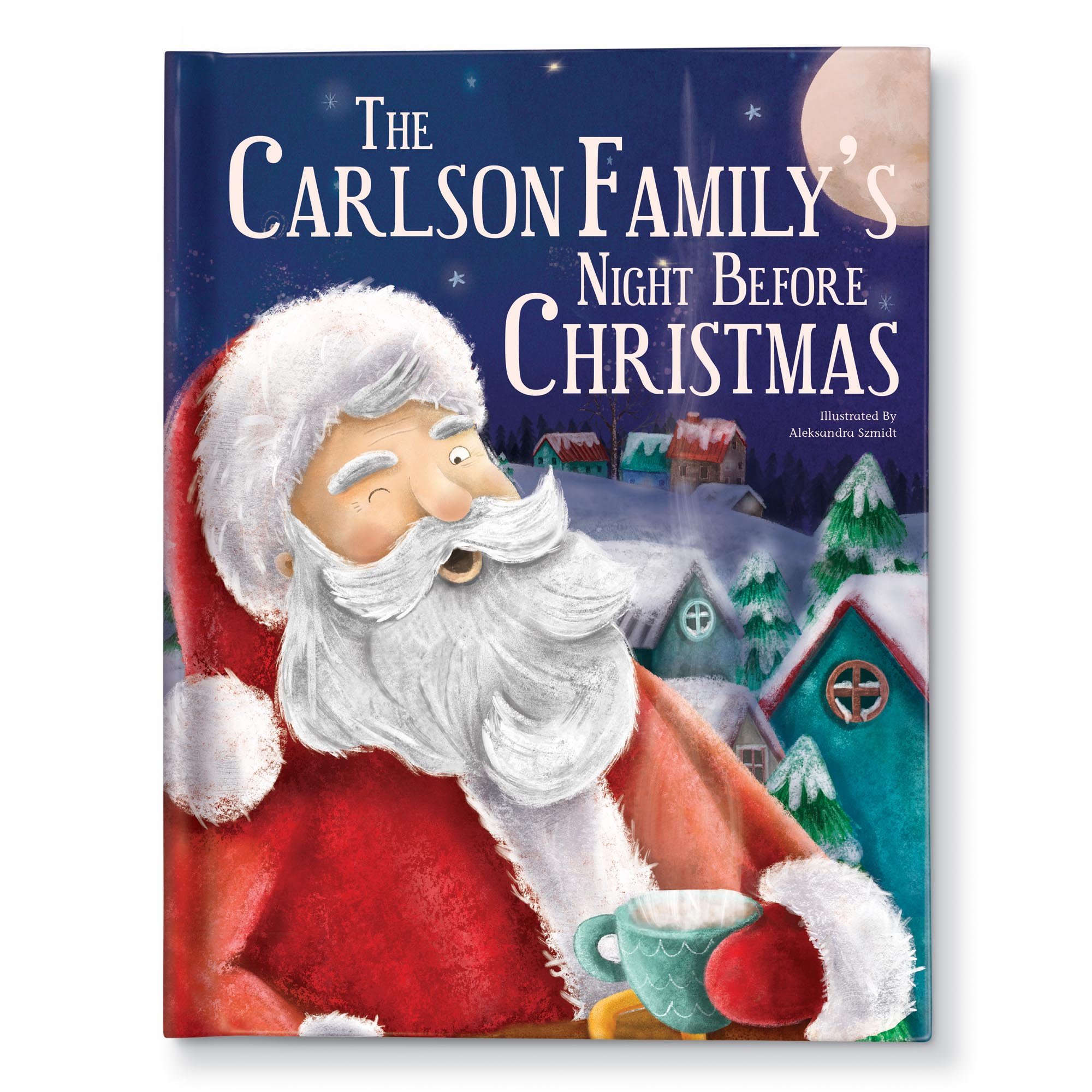 Our Family’s Night Before Christmas Hardcover Personalised Book