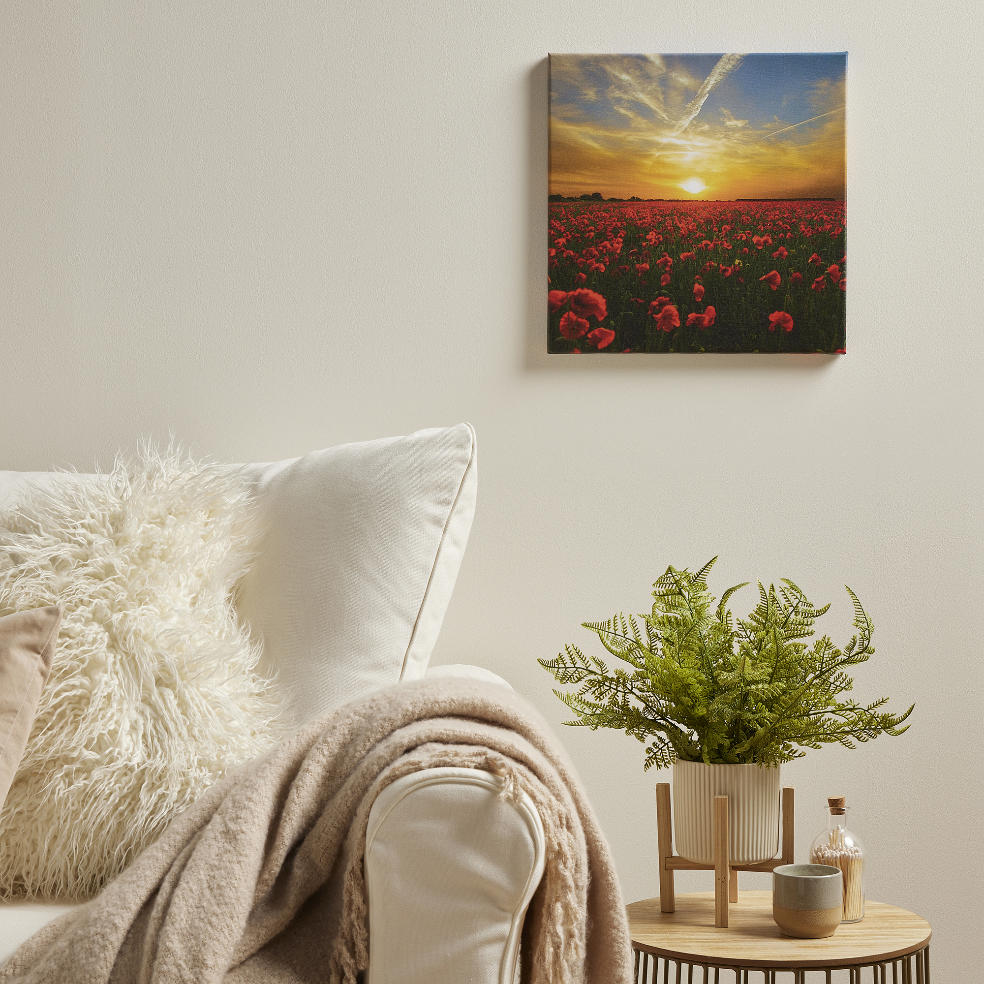 Personalised Square Photo Canvas 40cm x 40cm