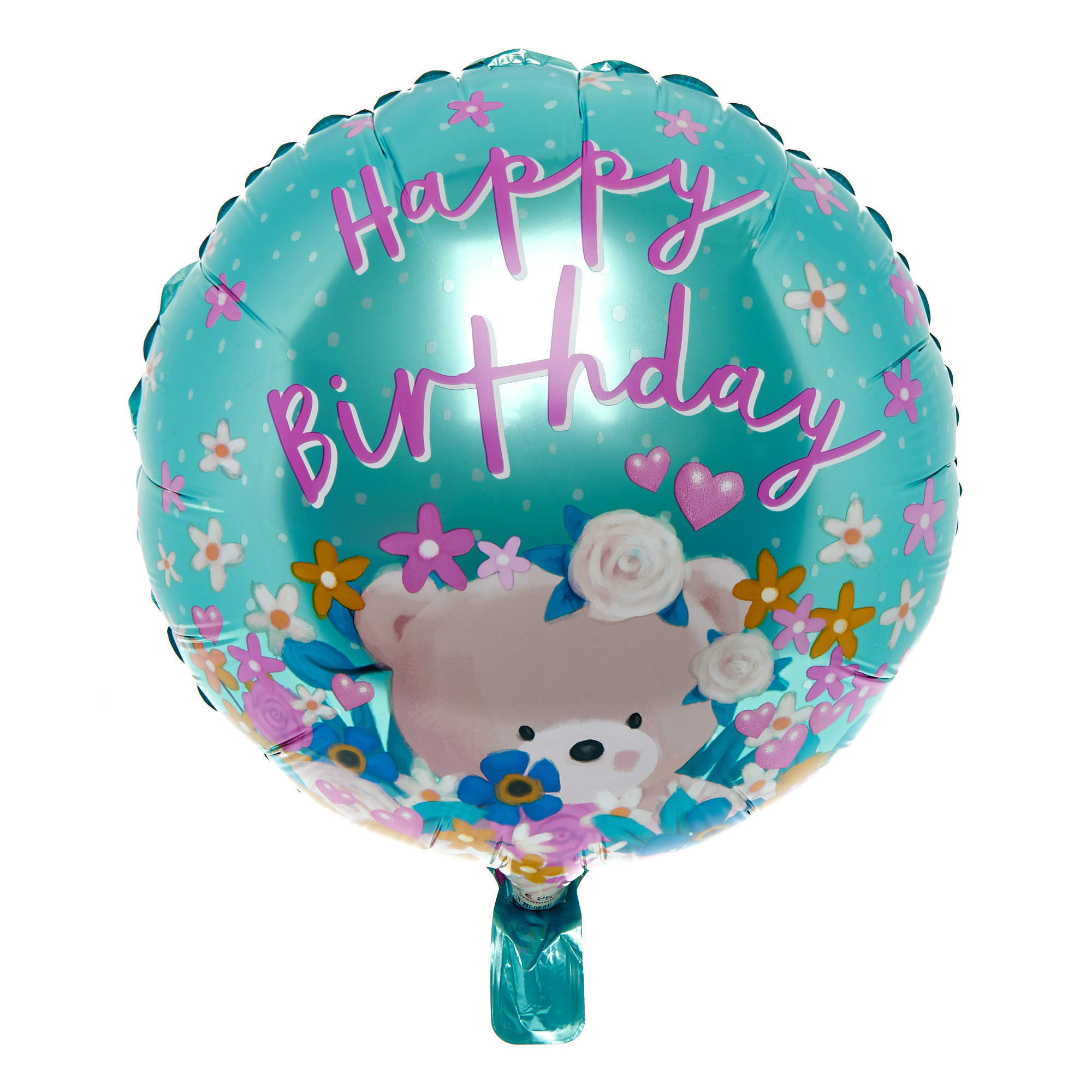 Hugs Happy Birthday Balloon Bouquet - DELIVERED INFLATED!