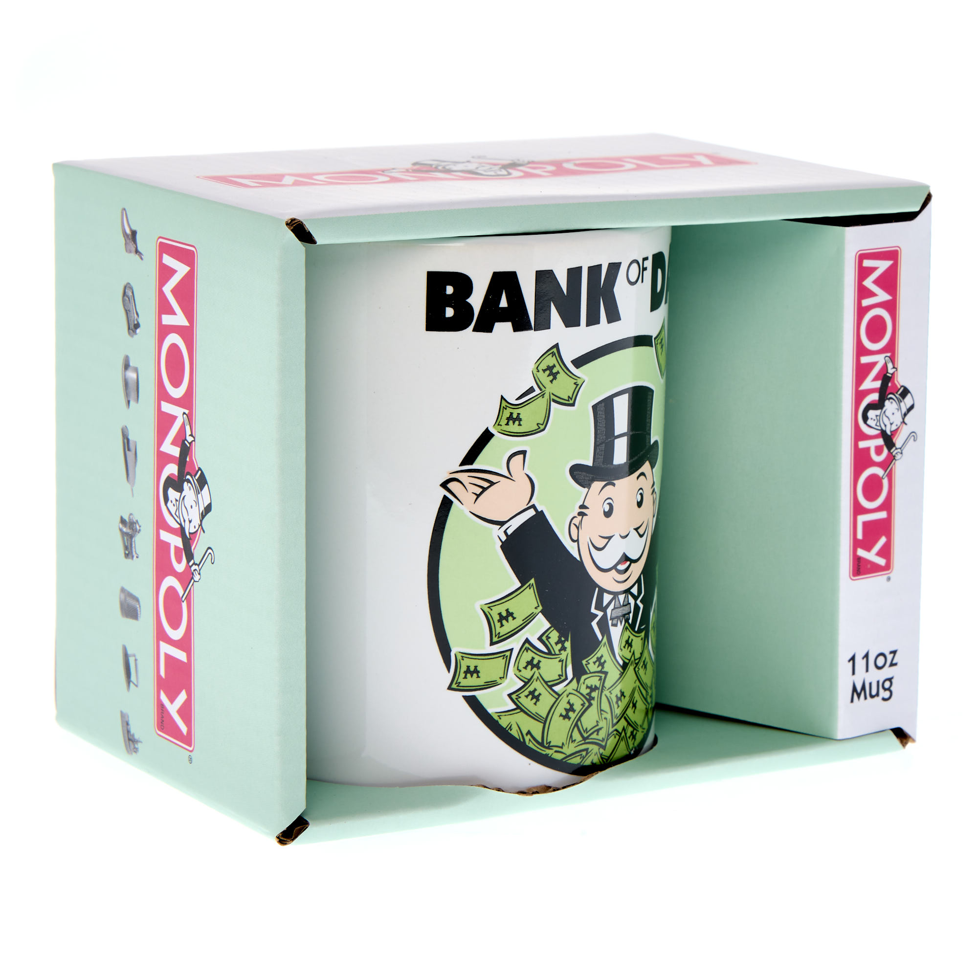 Bank of Dad Monopoly Mug 