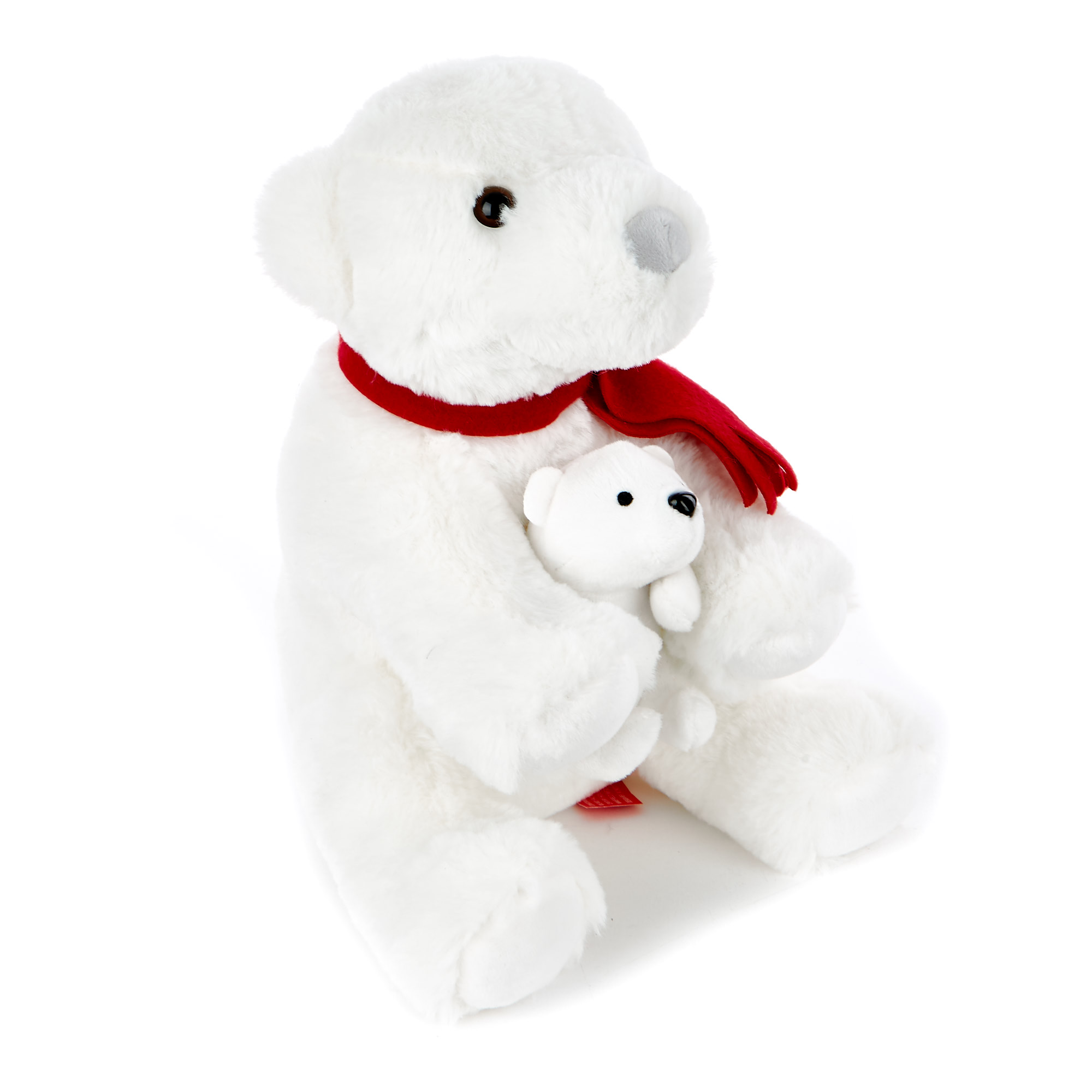 Christmas Polar Bear Soft Toy