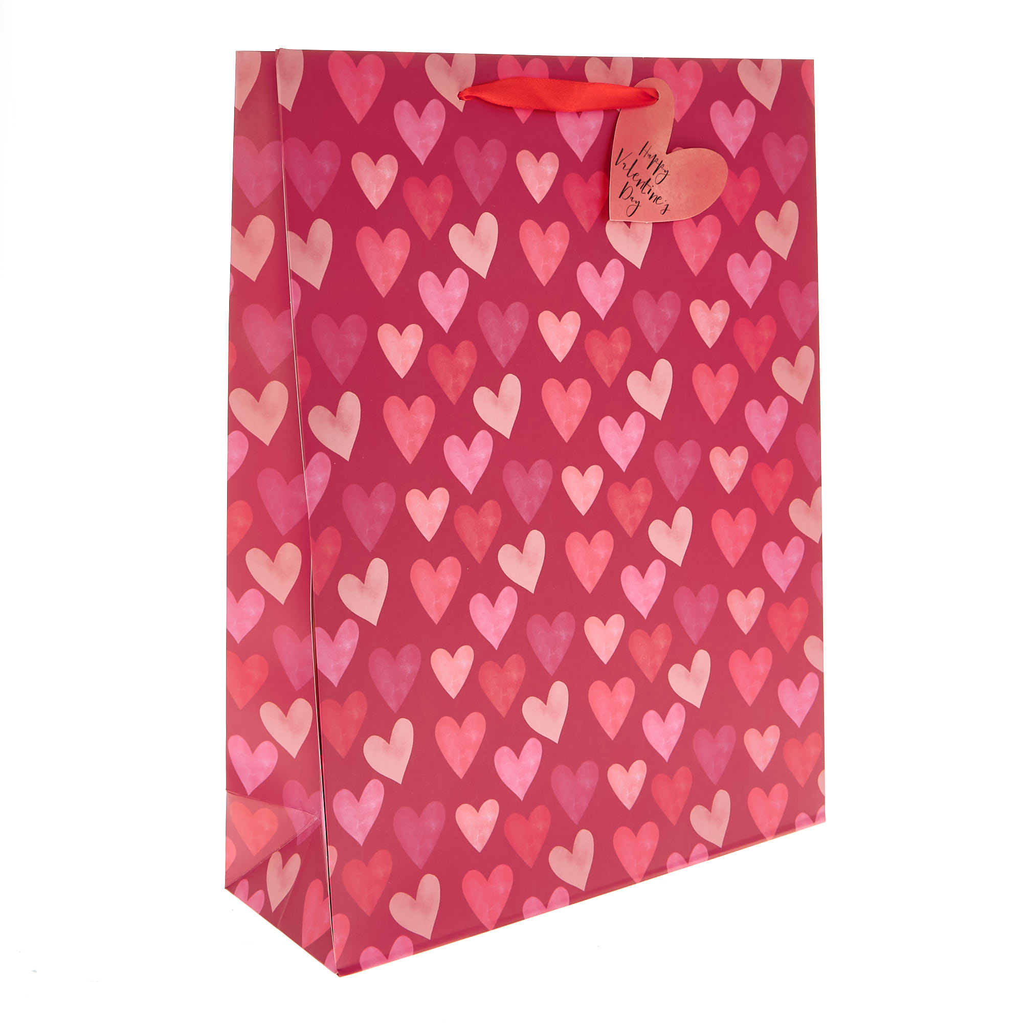 Buy Happy Valentine's Hearts Extra-Large Portrait Gift Bag for GBP 1.69 ...