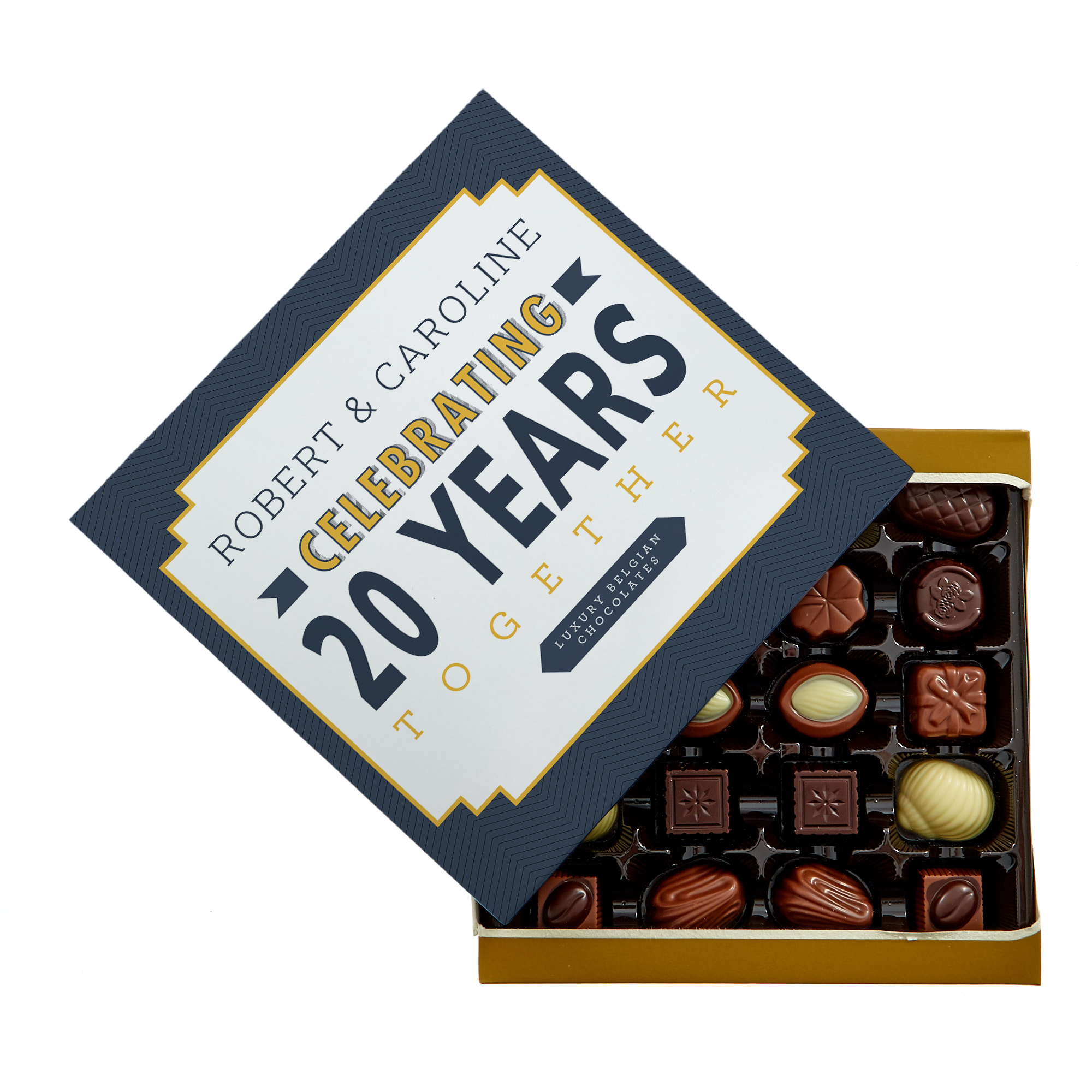 Personalised Belgian Chocolates - Celebrate Together