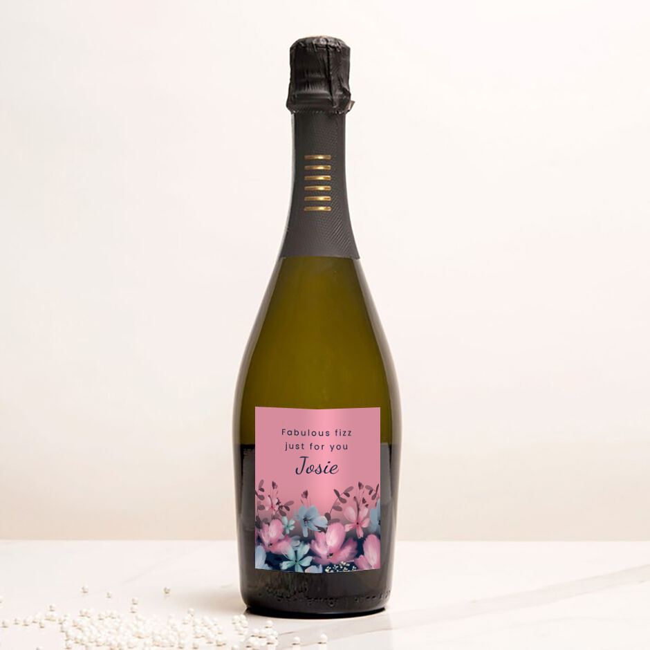 Buy Personalised Prosecco - Floral Fabulous Fizz for GBP 22.99 | Card ...