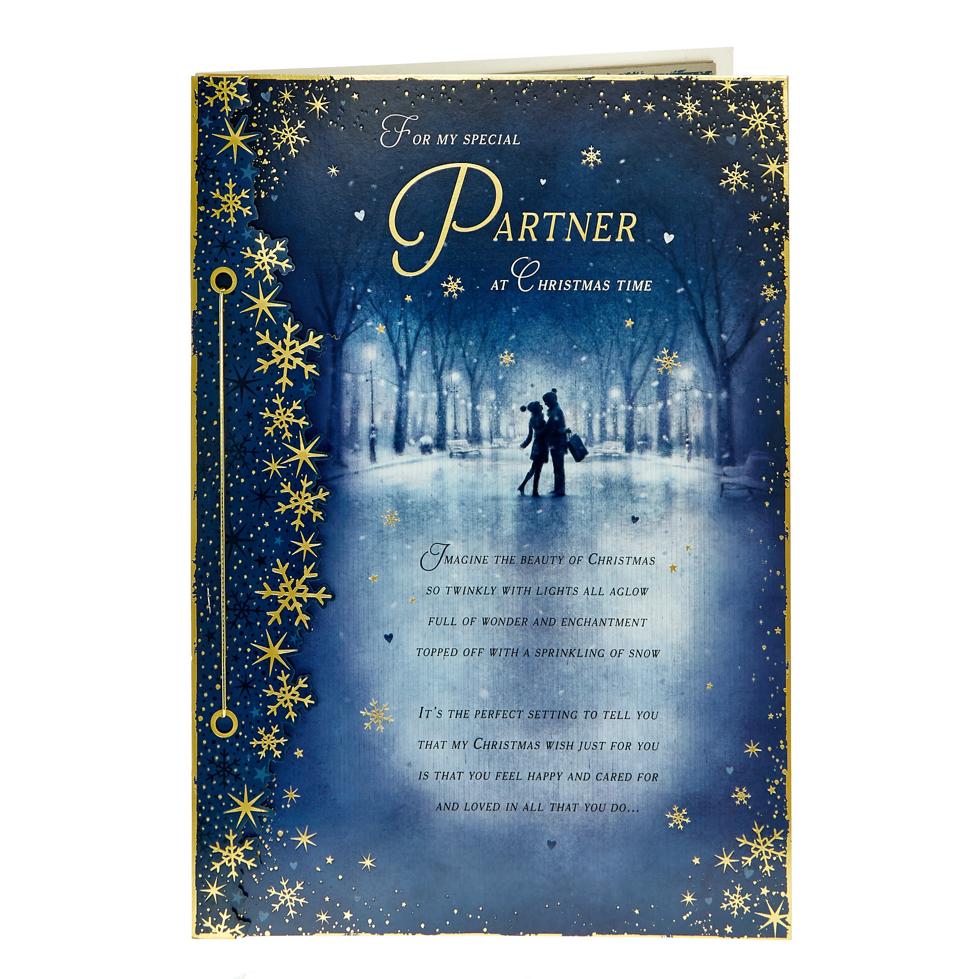 Christmas Card - Special Partner Sentimental Verse