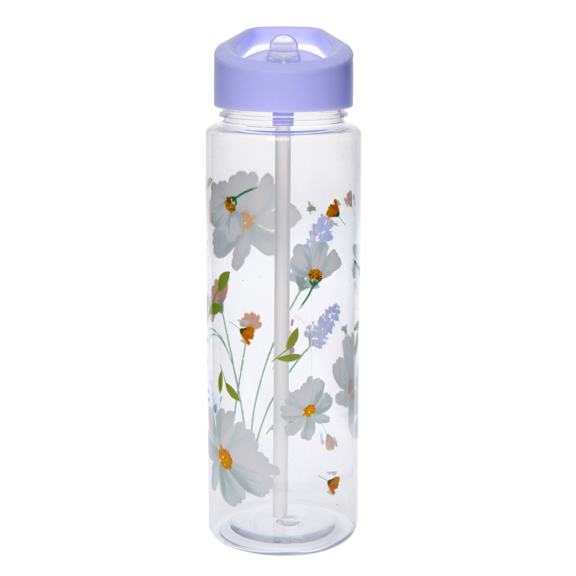 Floral Water Bottle