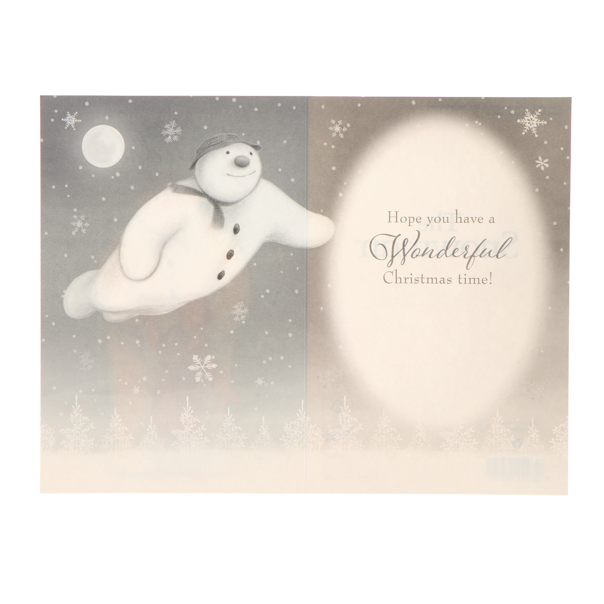 Grandson The Snowman Christmas Card