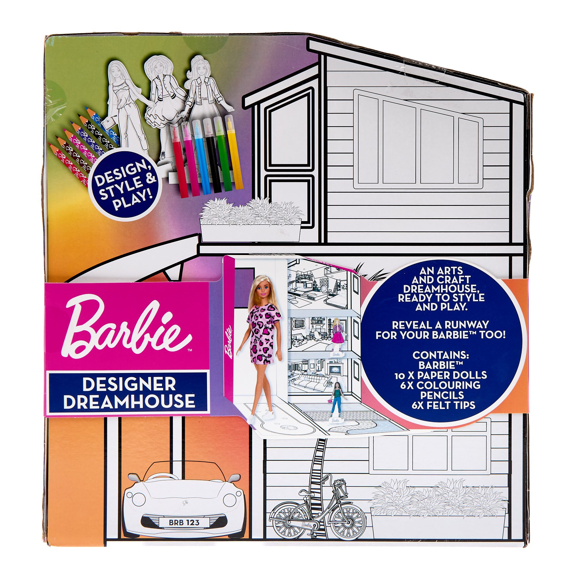 Barbie Designer Dreamhouse Craft Set