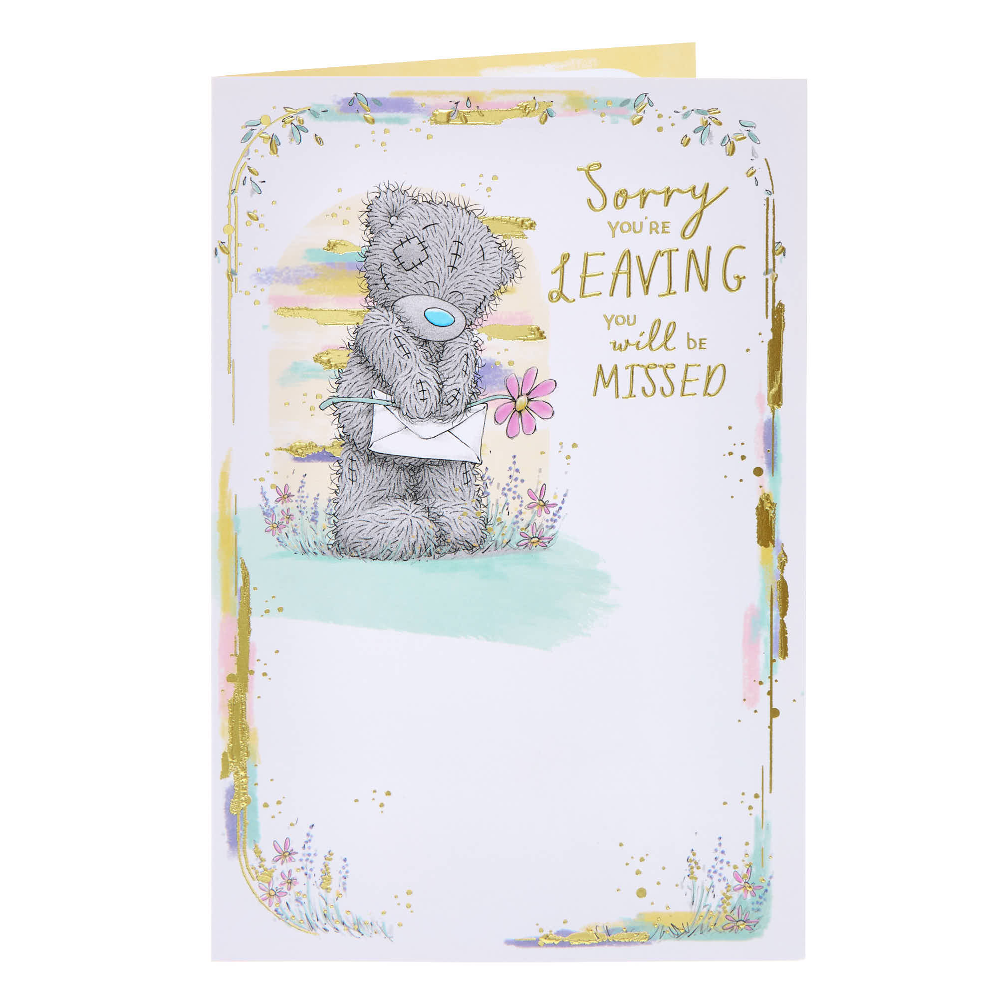 Me To You Tatty Teddy Sorry You're Leaving Card