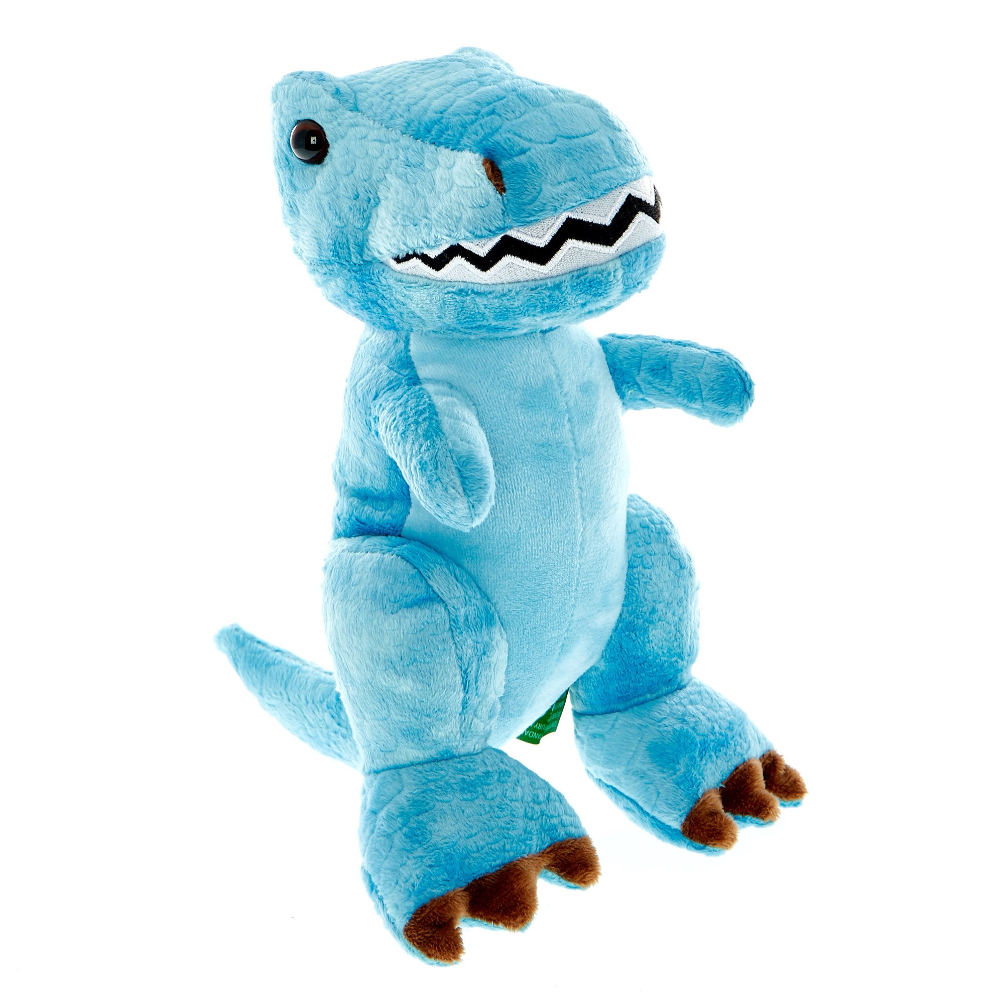 Blue Dinosaur Soft Toy