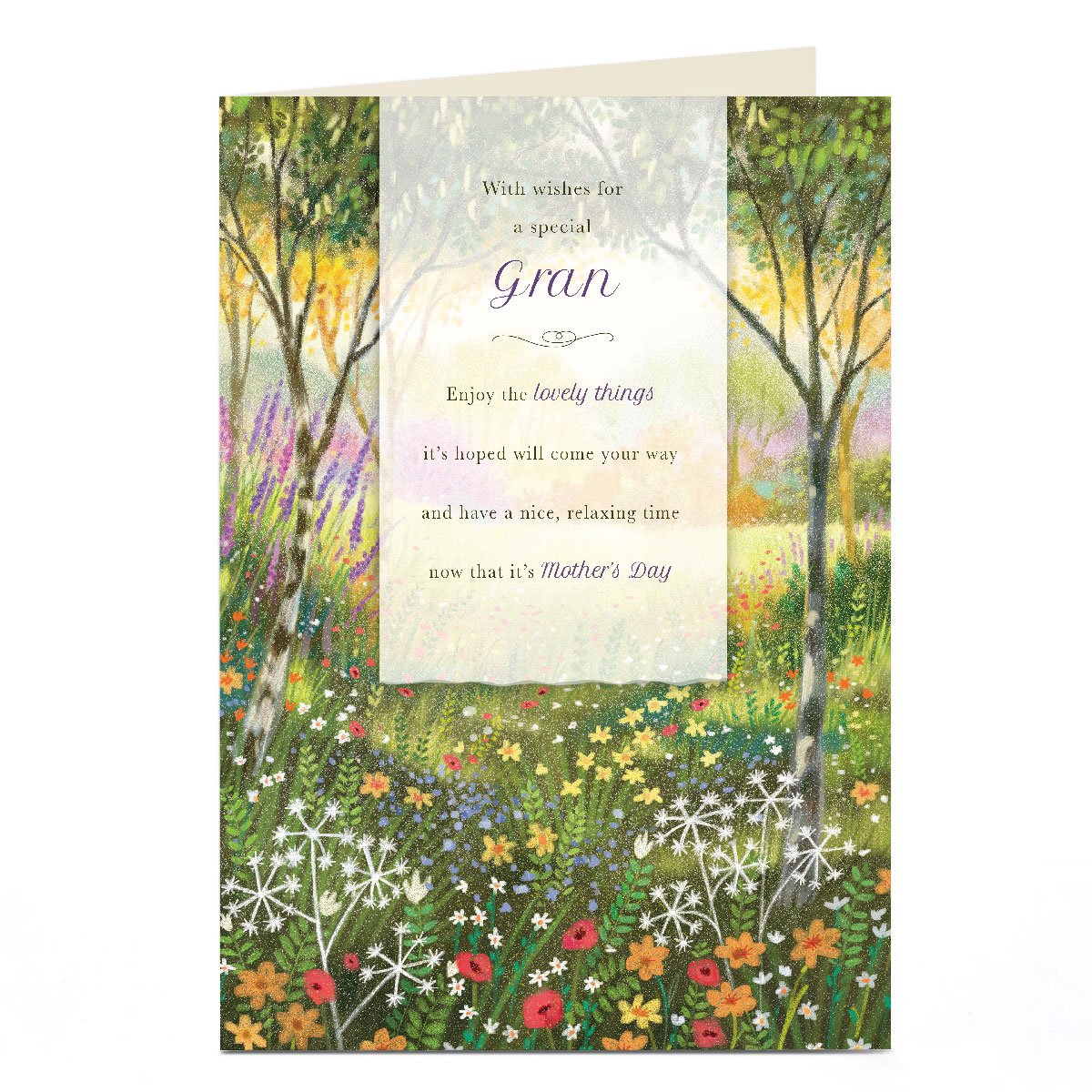 Personalised Mother's Day Card - Lovely Things Gran