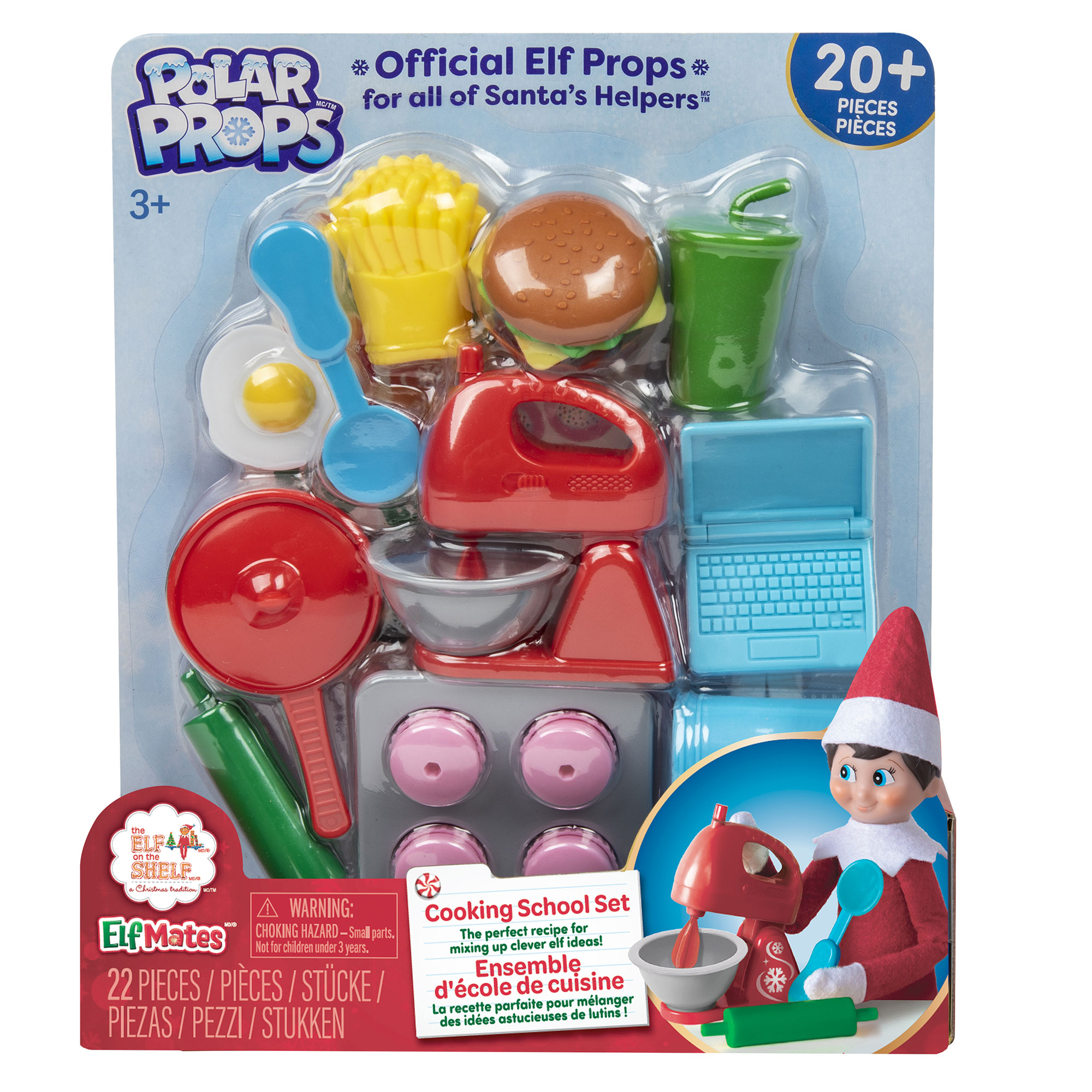 The Elf on the Shelf and Elf Mates Props Kit - Cooking School