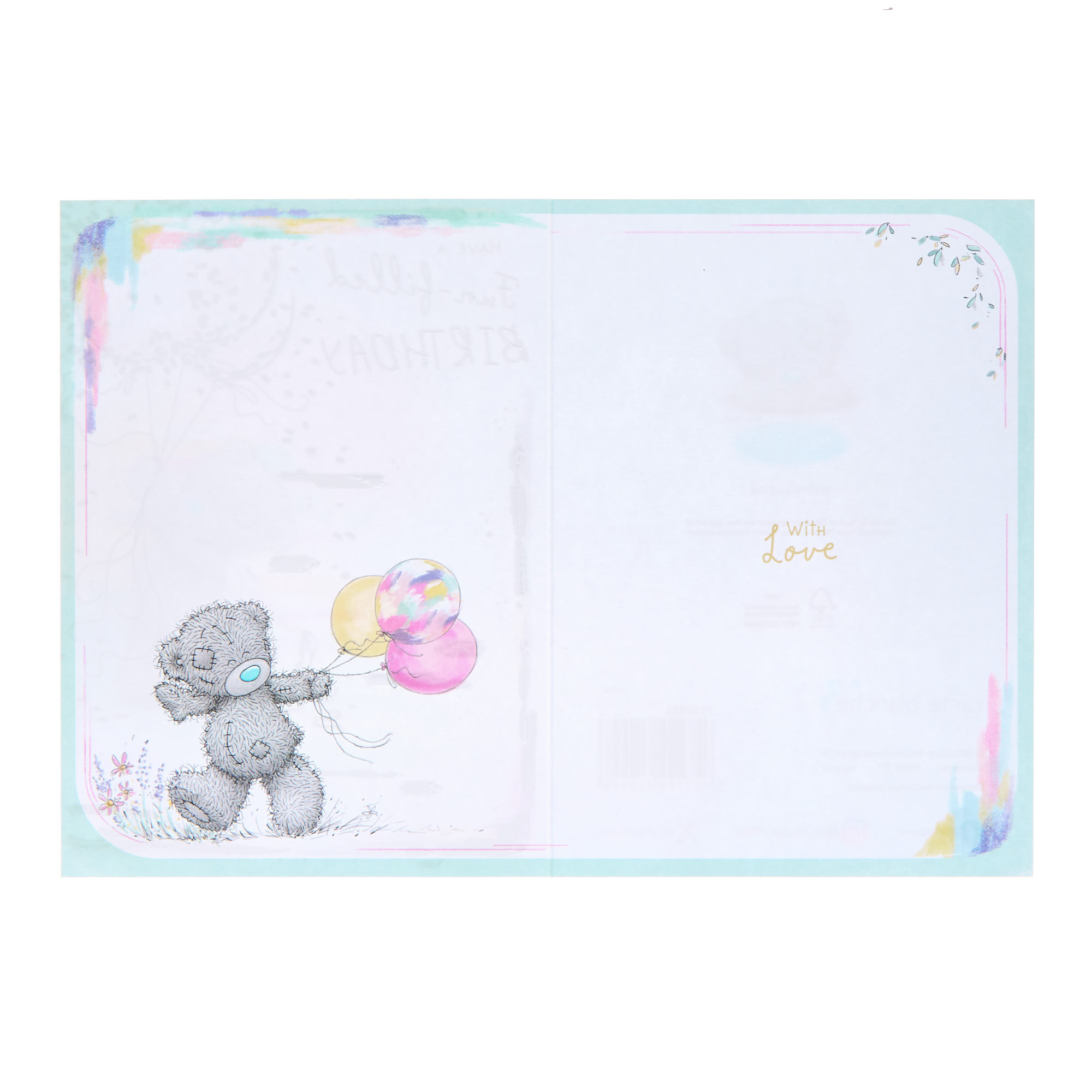 Me To You Tatty Teddy Fun Filled Birthday Card