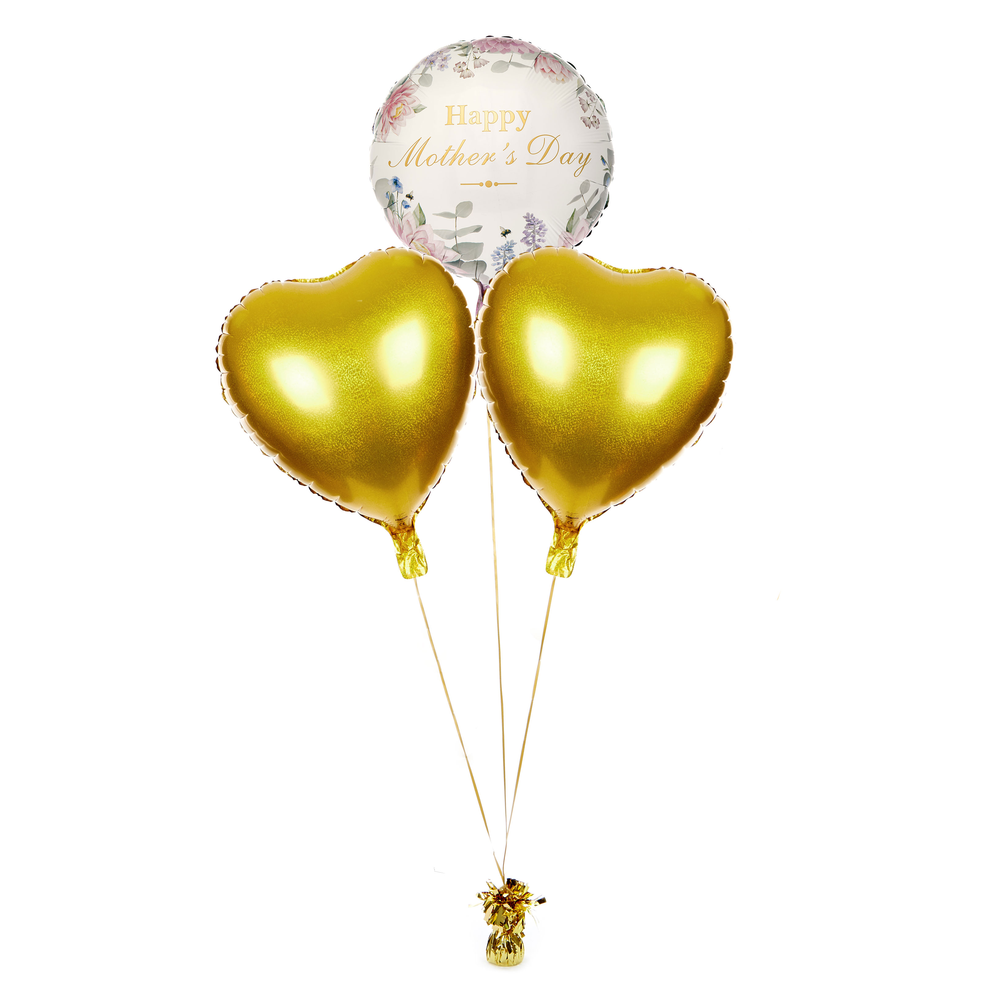 Traditional Happy Mothers Day Balloon Bouquet - Pre-Order For Mother's Day!