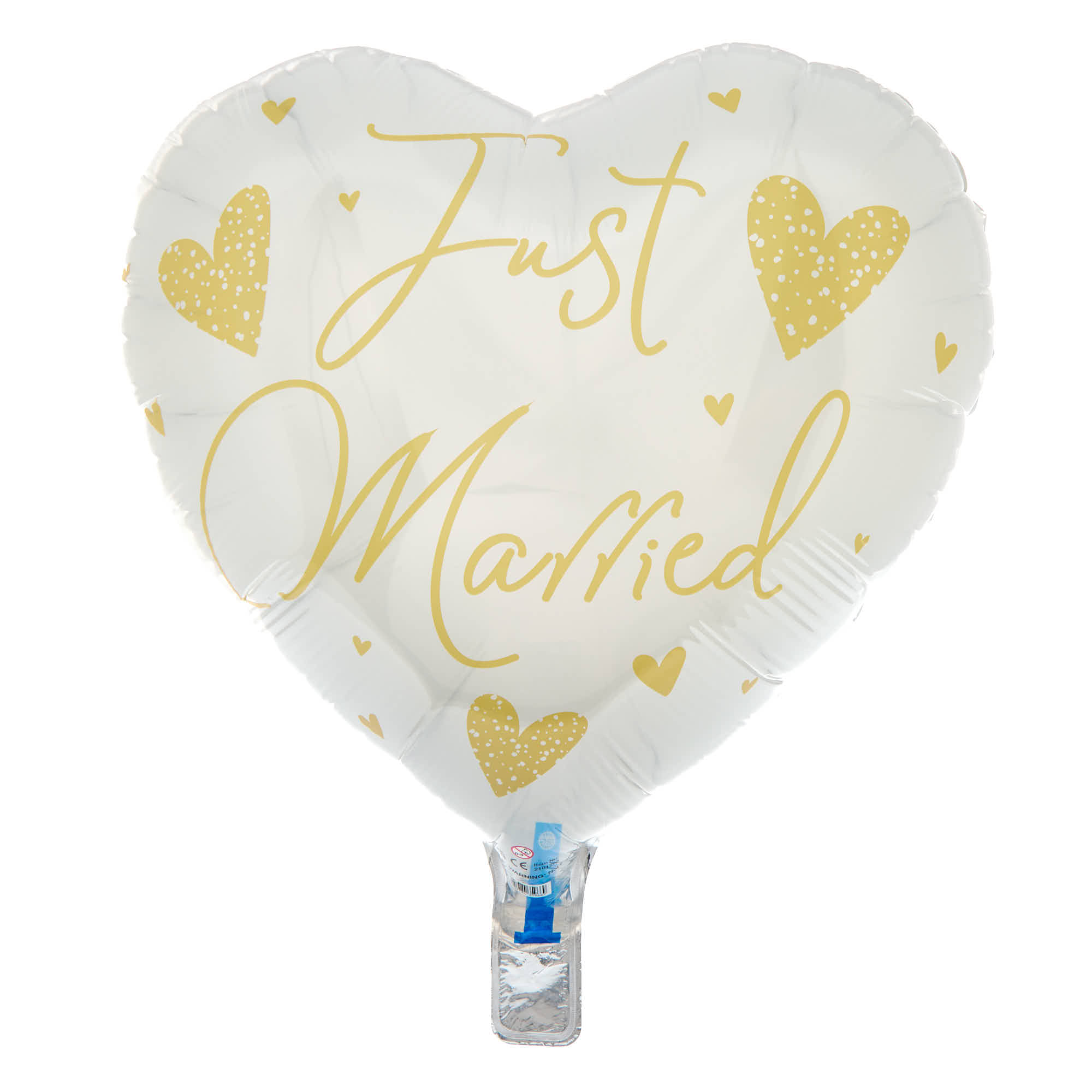 Just Married Balloon Bouquet - DELIVERED INFLATED!