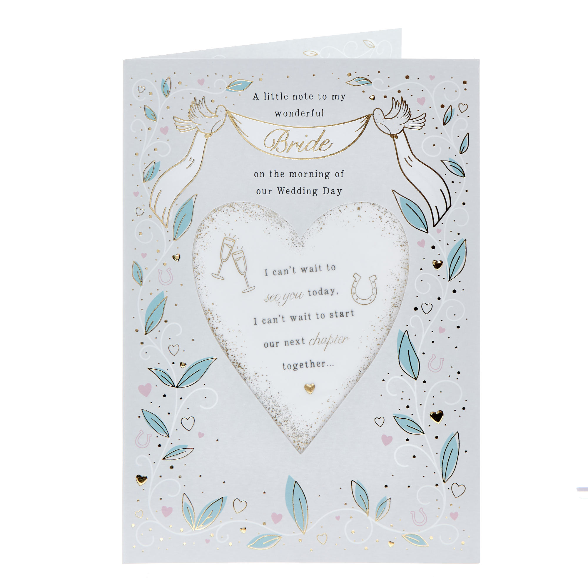 My Wonderful Bride Premium Wedding Card