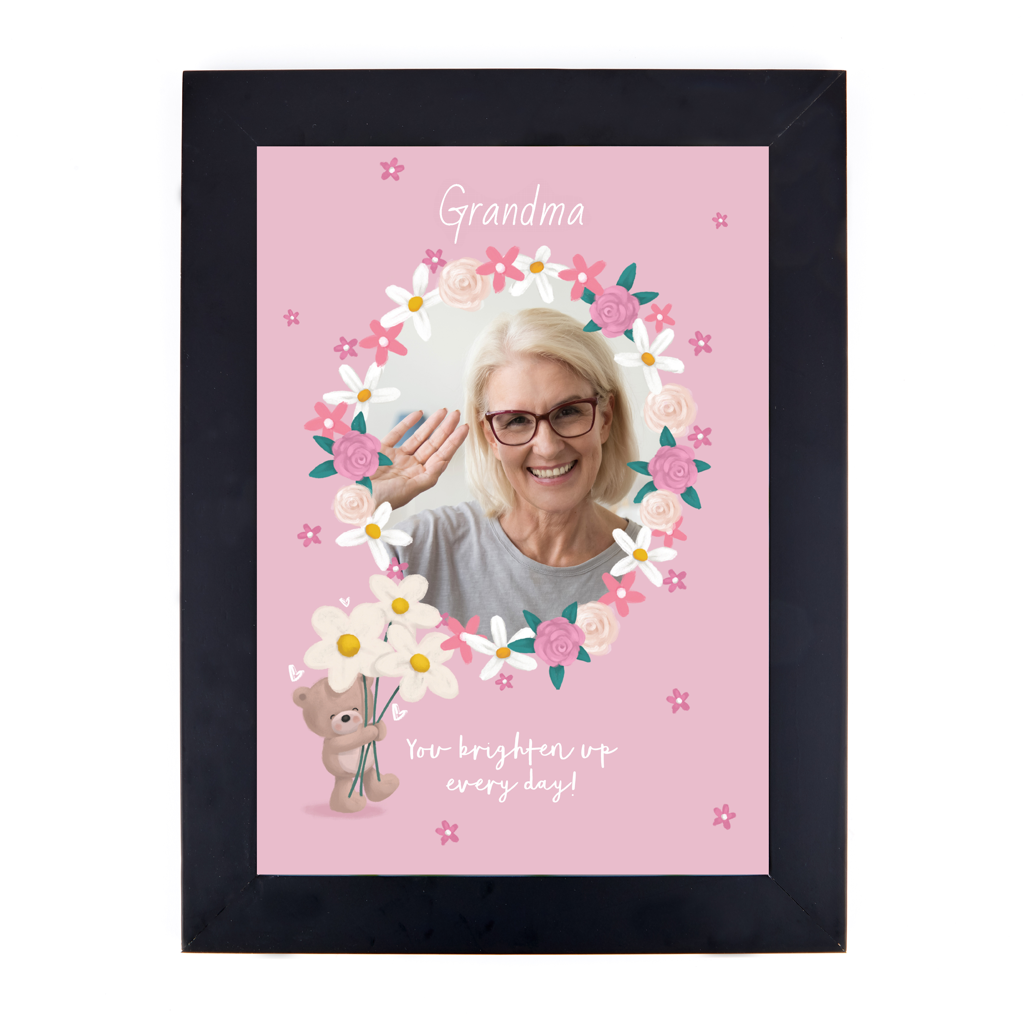 Photo Upload Hugs Print - Brighten Up Every Day