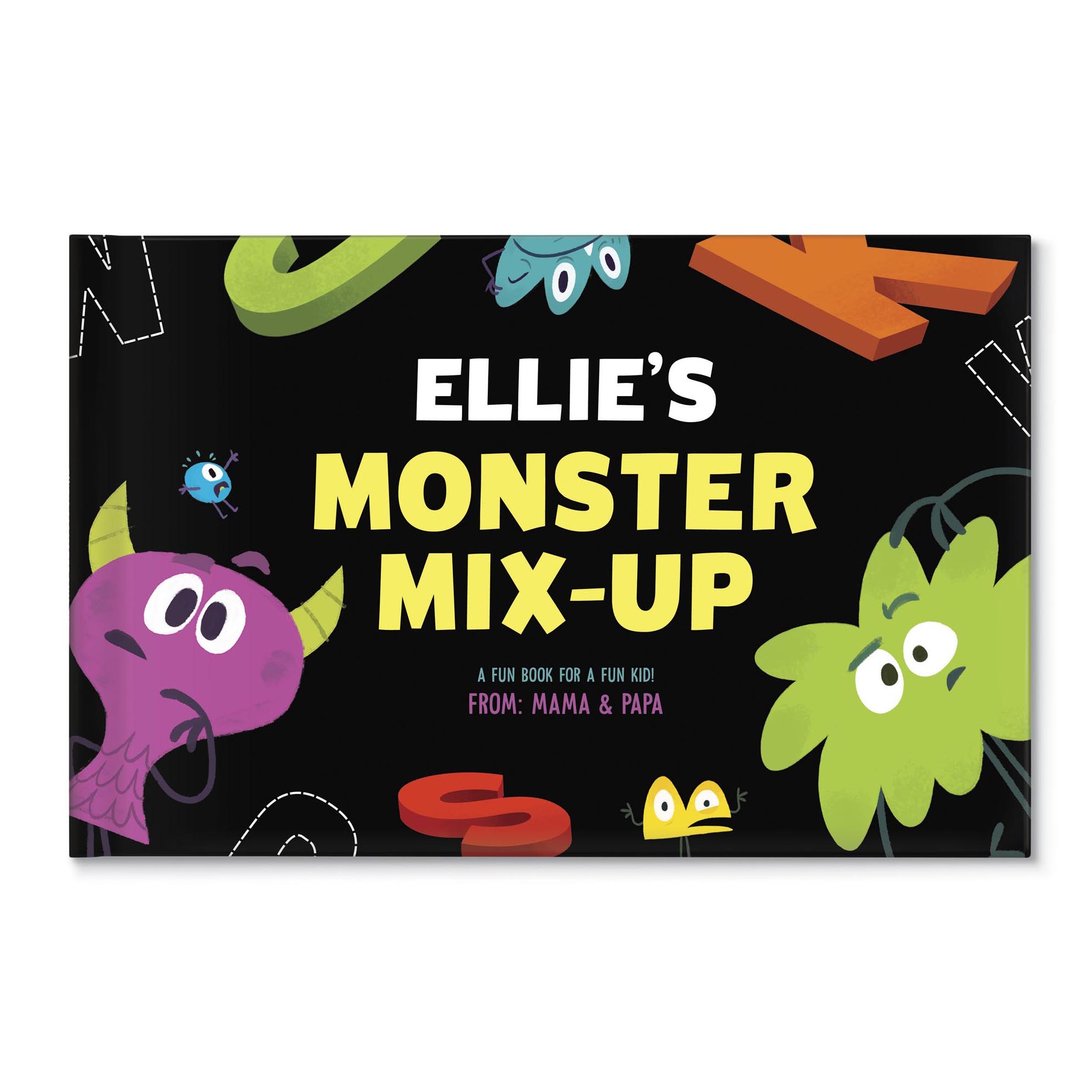 Monster Mix-Up Softcover Personalised Storybook