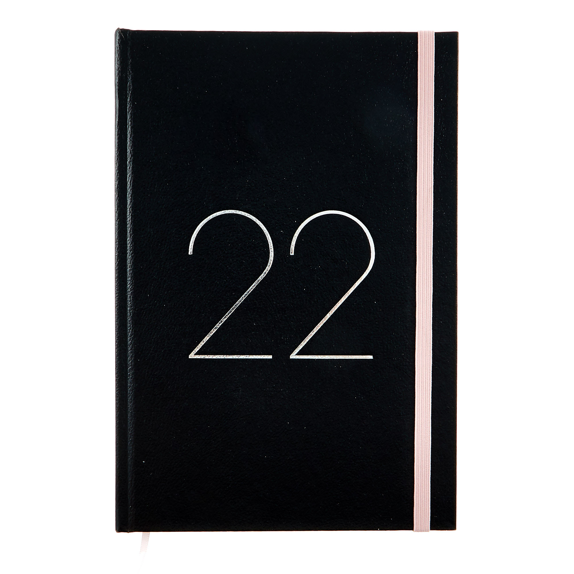 Black A5 Page-A-Day Hardback 2022 Diary