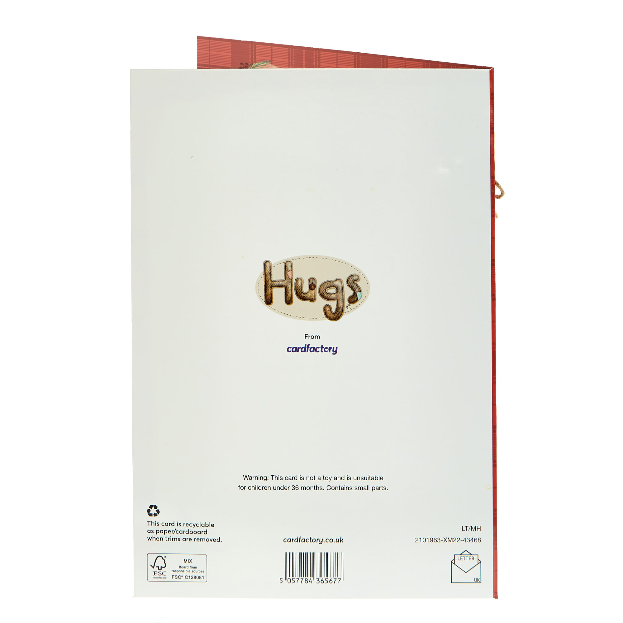 Hugs Christmas Card - For You Great Grandma