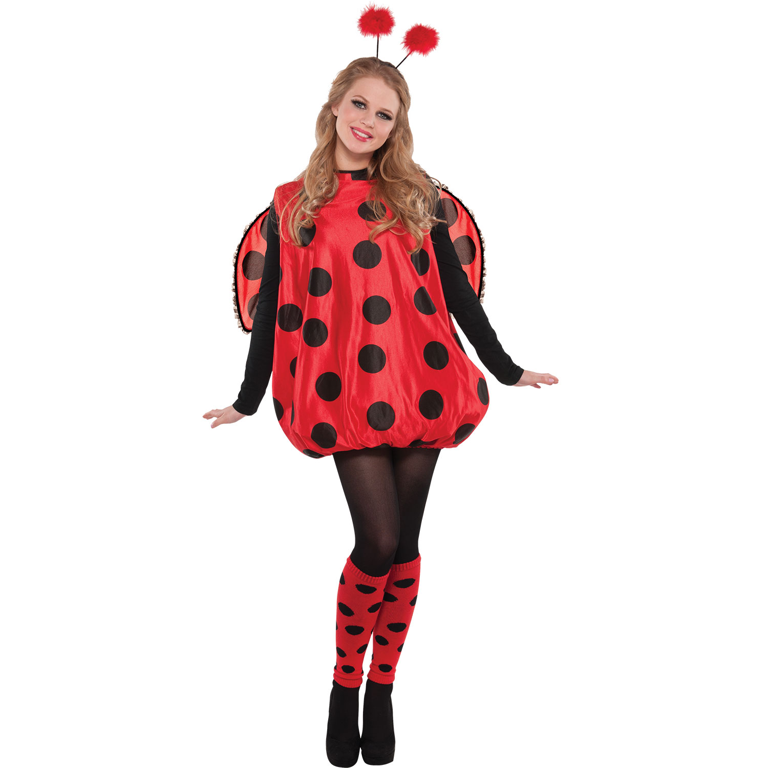 Adult Darling Ladybug Fancy Dress Costume