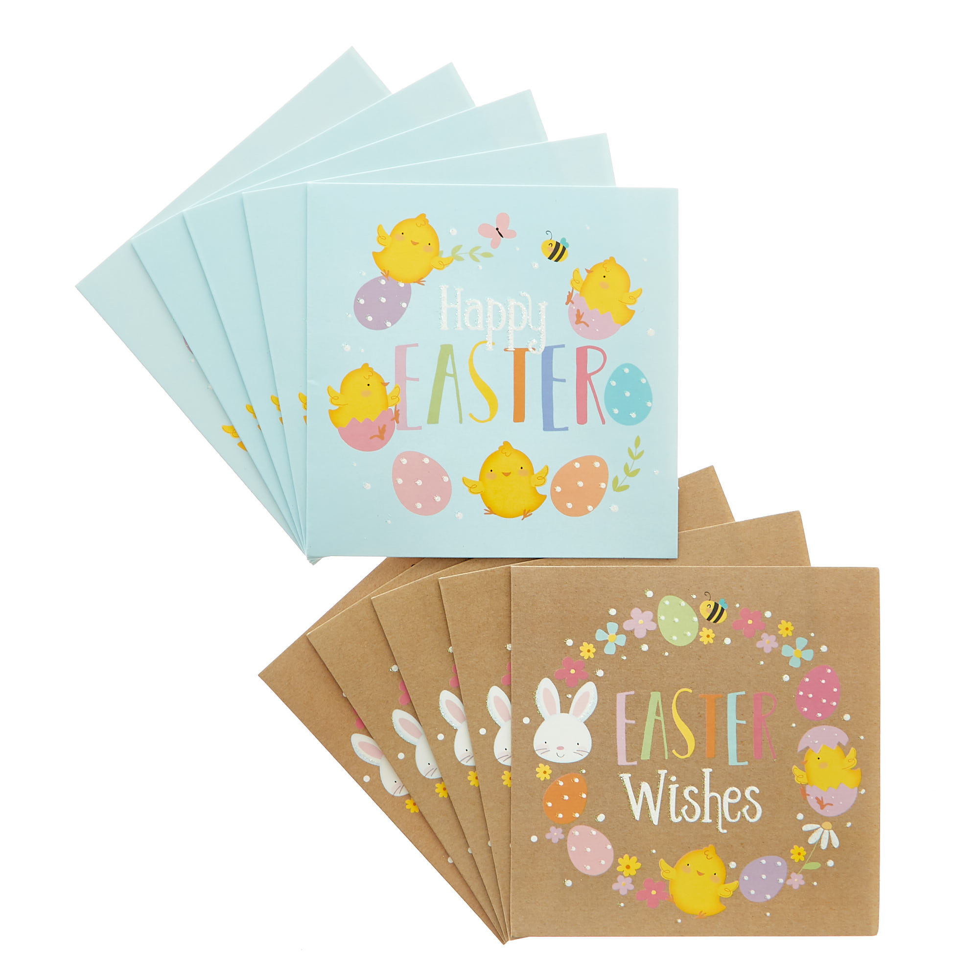 Cute Easter Cards - Pack of 10