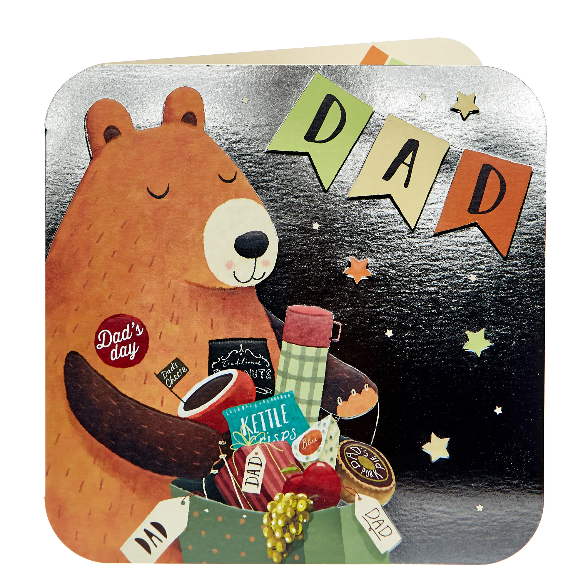 Platinum Collection Father's Day Card - Dad, Bear