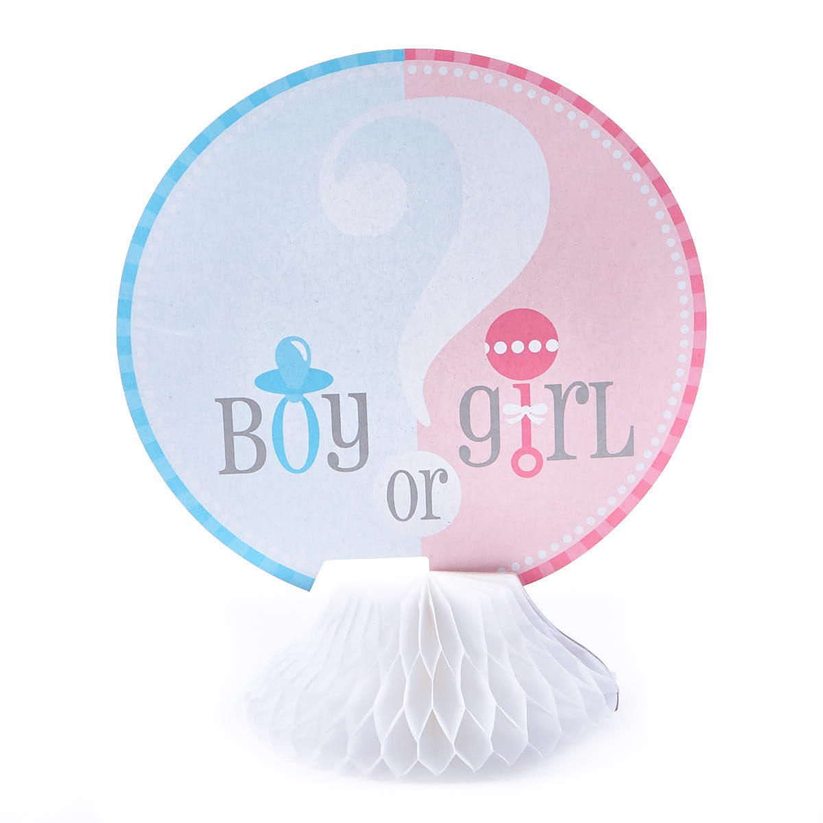 Gender Reveal Party Tableware Bundle - 16 Guests