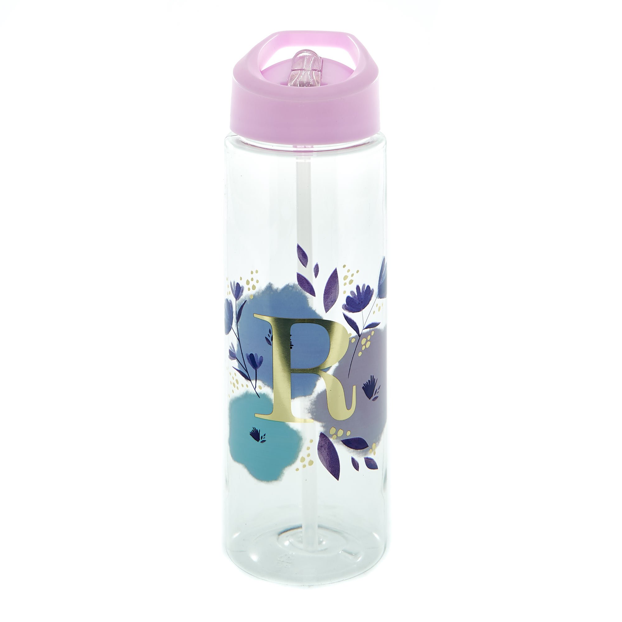 Reusable Plastic Water Bottle Letter R