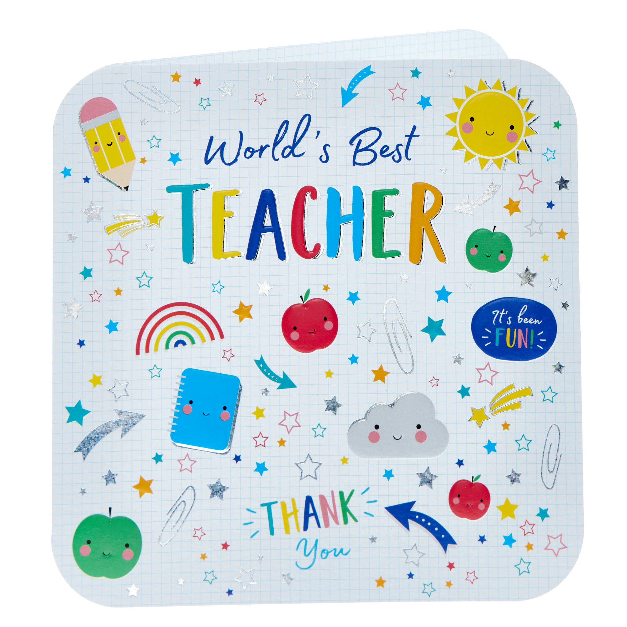 Sunshine Thank You Teacher Card