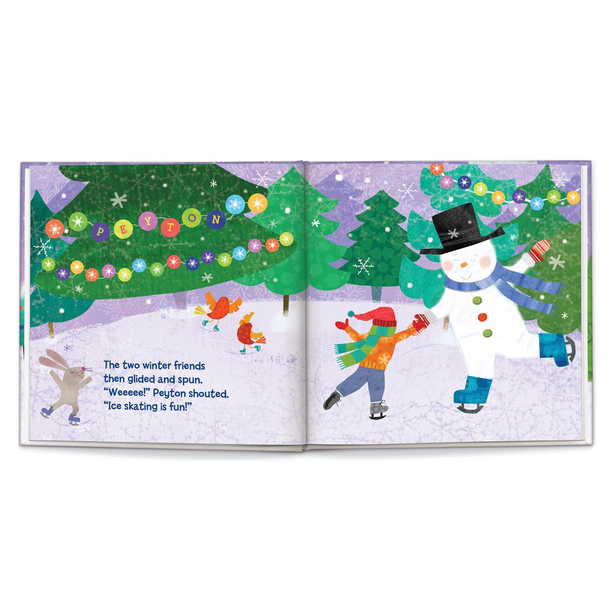 My Magical Snowman Softcover Personalised Book