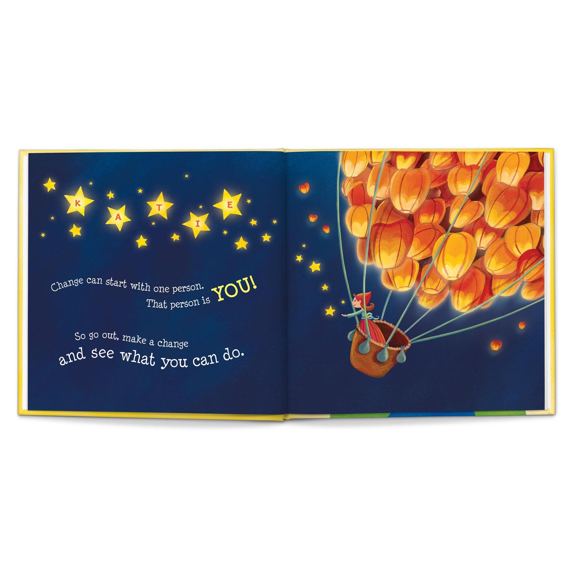 I Can Change the World Softcover Personalised Book